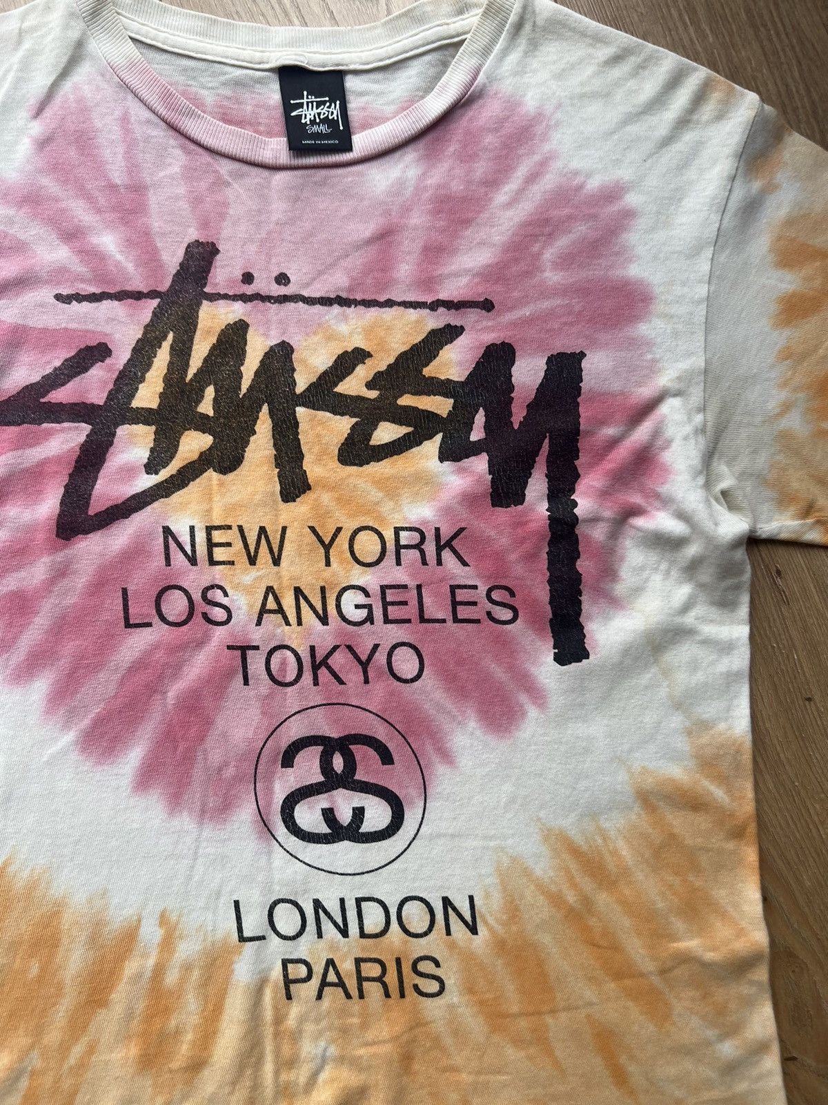 Stussy 00’s STUSSY TYE DYE INTERNATIONAL Y2K TEE RARE Size US S / EU 44-46 / 1 - 4 Thumbnail