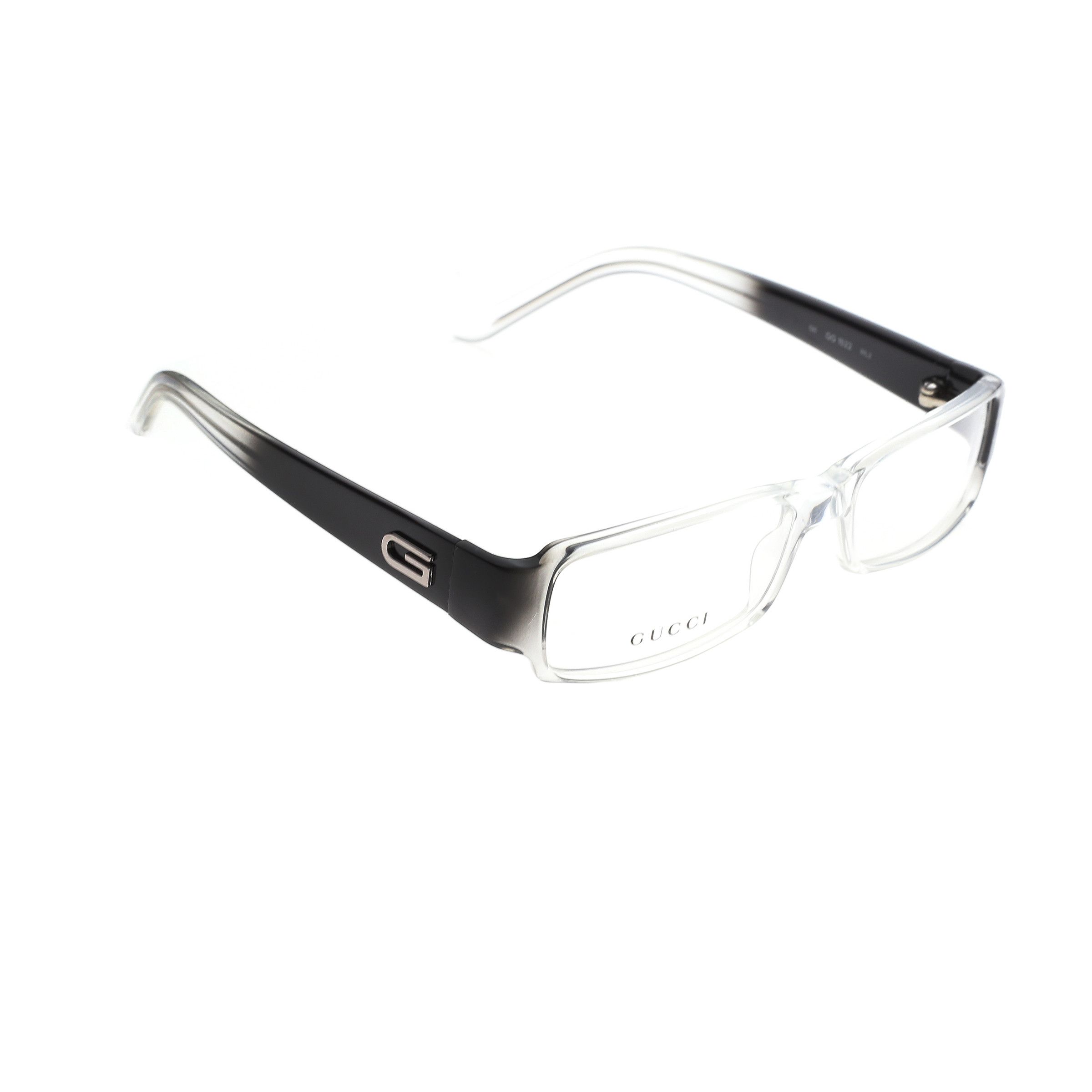 Gucci Gucci '00s Transparent Black Plastic Glasses Size ONE SIZE - 1 Thumbnail