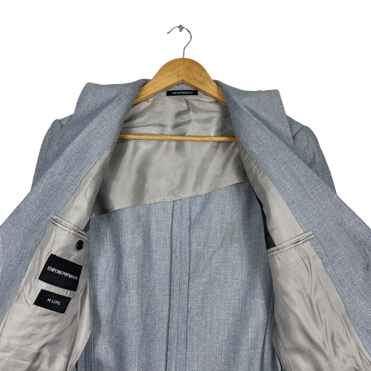 Designer × Emporio Armani 💥EMPORIO ARMANI LUXURY BLAZER COAT Size US M / EU 48-50 / 2 - 12 Thumbnail