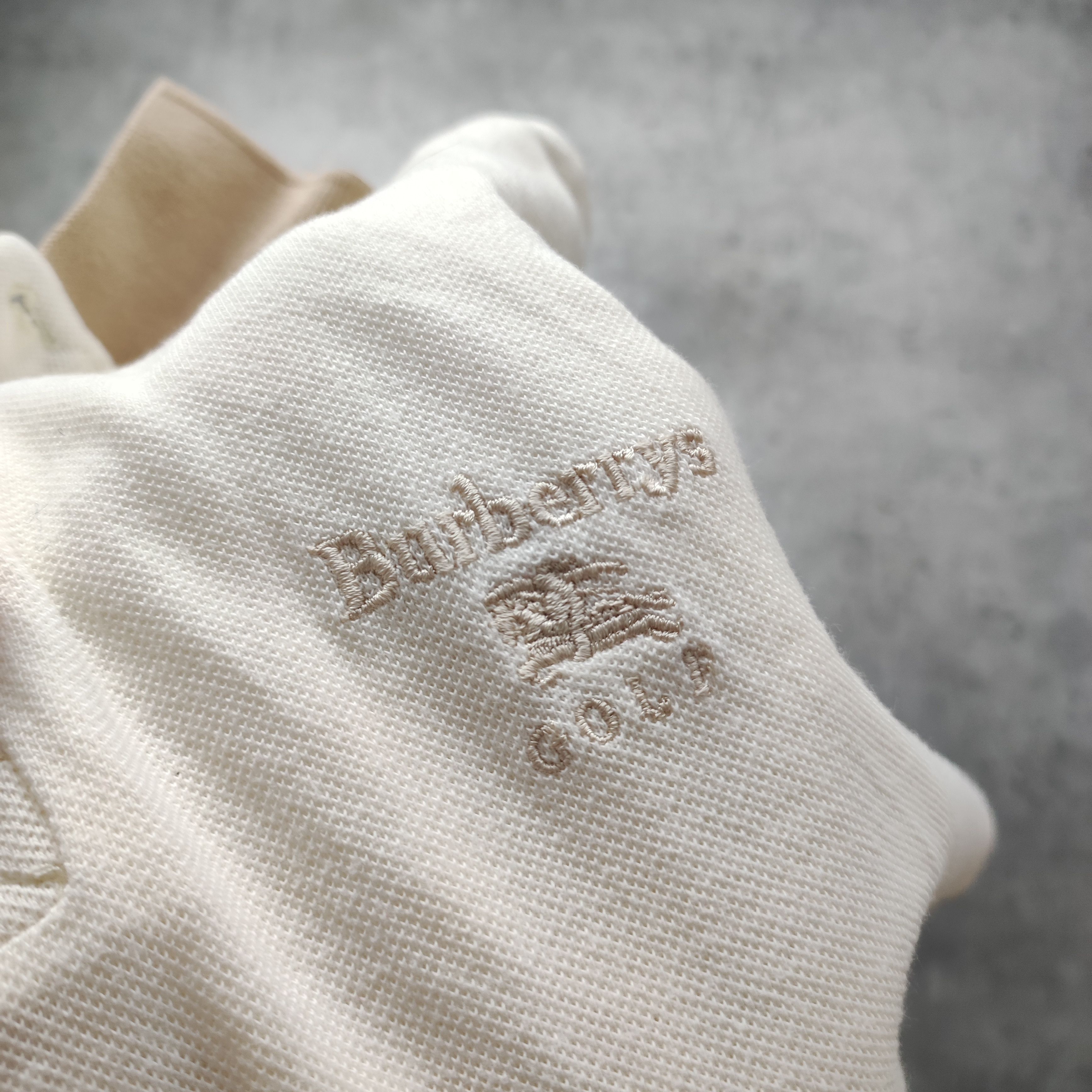 Burberry × Vintage RARE 90s Burberrys London Golf Checkered Nova Polo Shirt Size US M / EU 48-50 / 2 - 5 Thumbnail