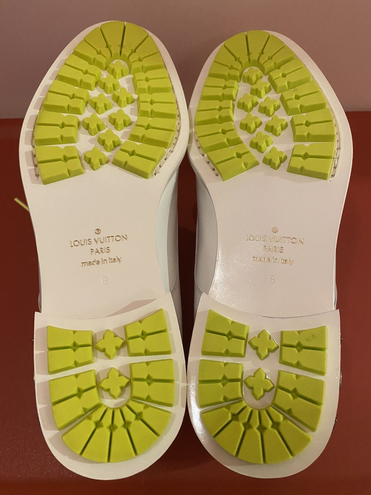 Louis Vuitton Louis Vuitton 2019 white leather derby 8 Size US 9 / EU 42 - 9 Thumbnail