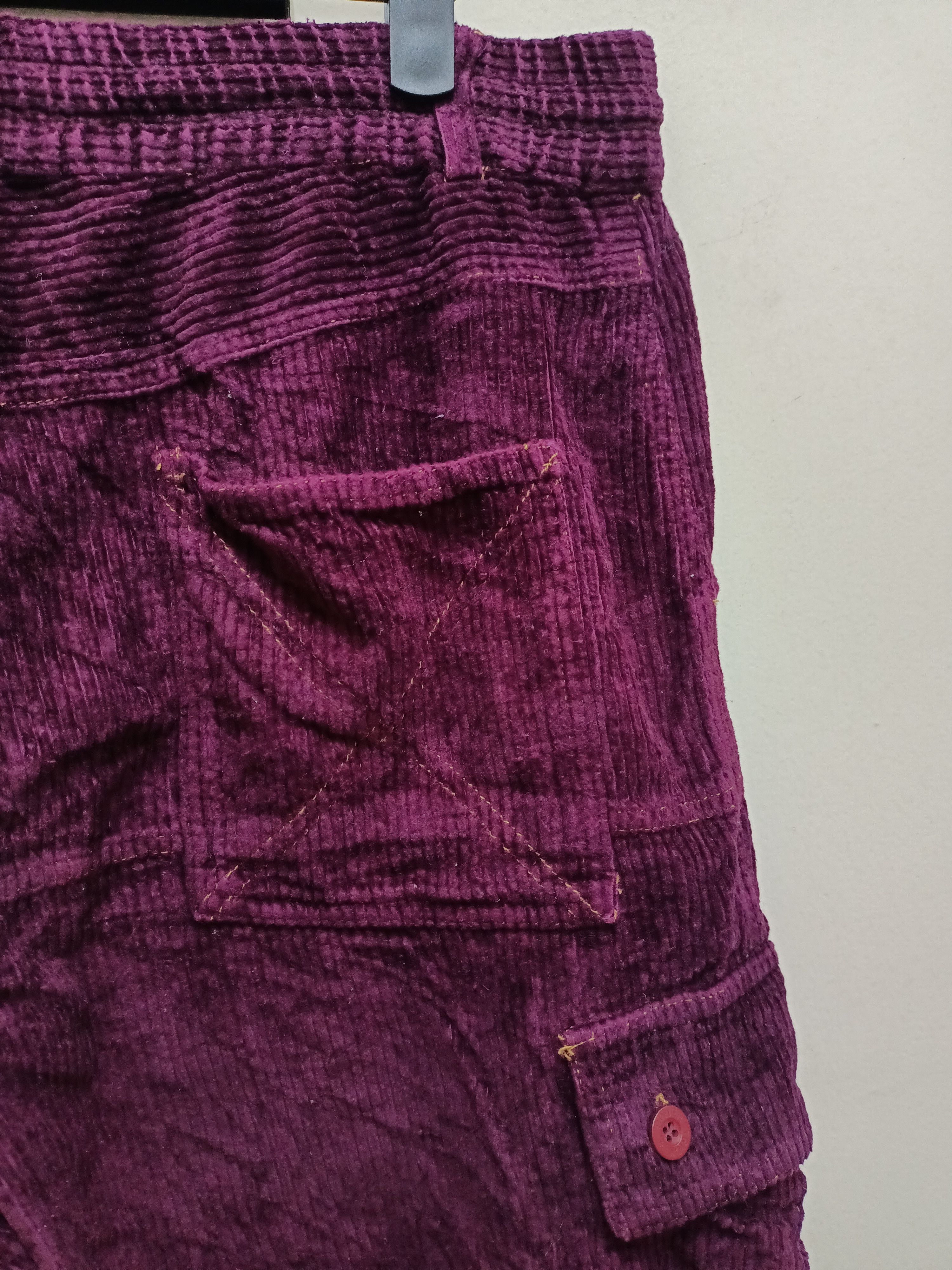 Vintage Vintage Power Trick coudroy cargo short pants Size US 34 / EU 50 - 6 Thumbnail