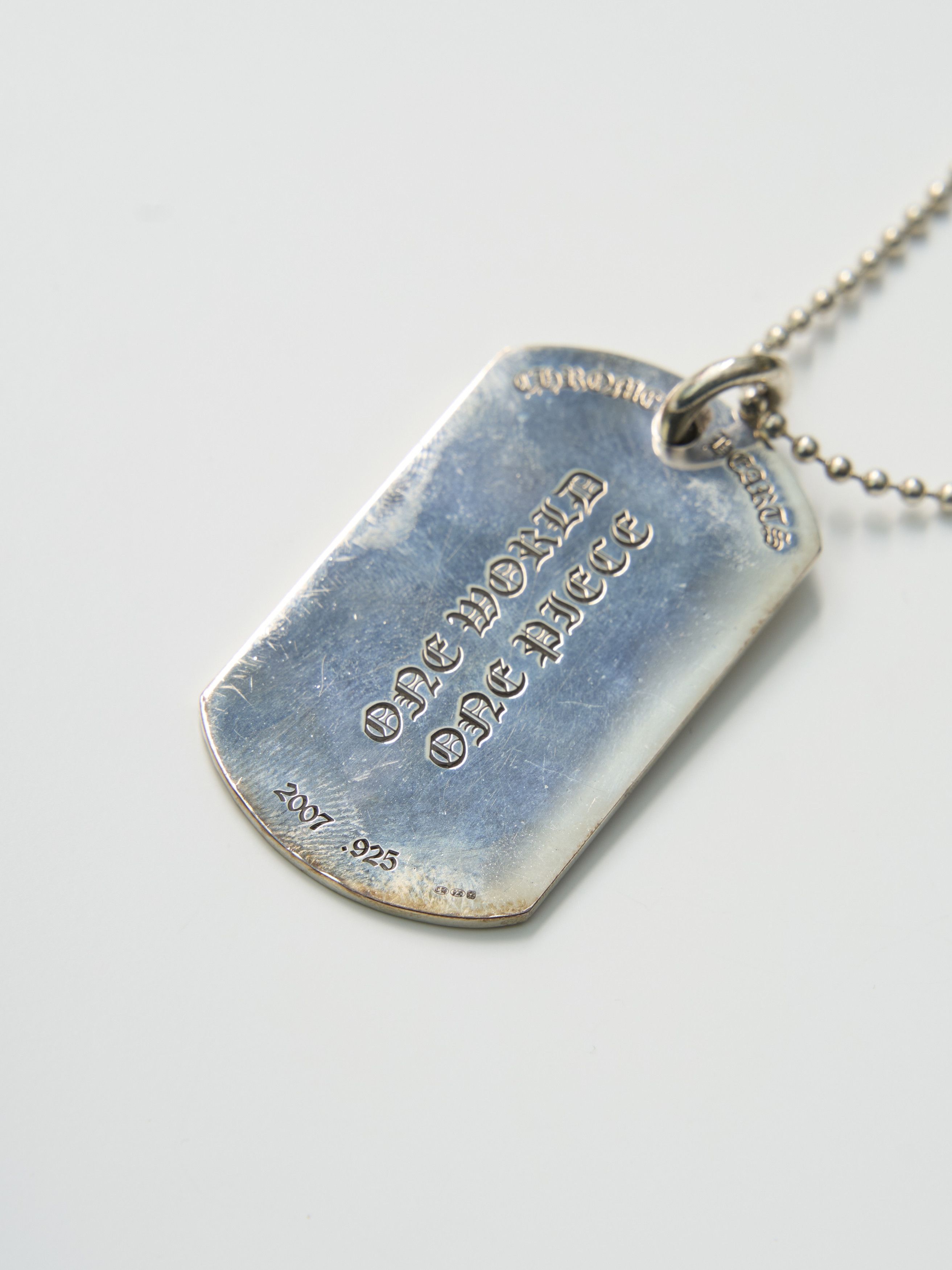 Chrome Hearts Chrome Hearts RS 3 Cross Dog Tag silver Size ONE SIZE - 4 Thumbnail