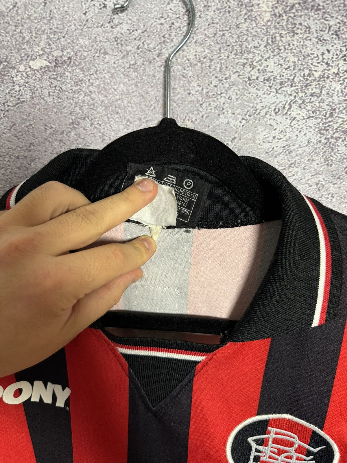 PONY × Vintage 90’s Vintage Birmingham City 1996/97 Pony Soccer Jersey Size US L / EU 52-54 / 3 - 11 Thumbnail