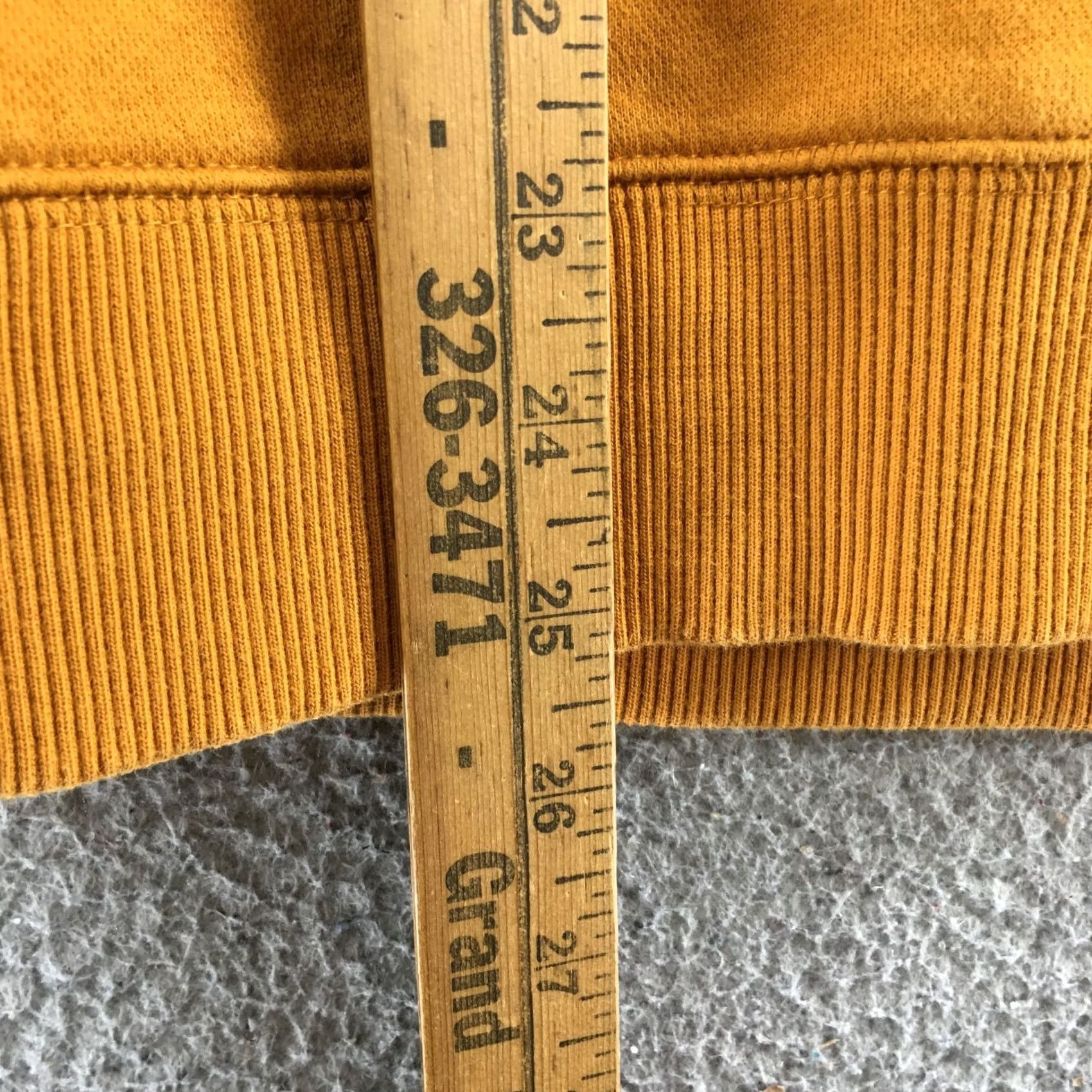Tommy Hilfiger Tommy Hilfiger Sweatshirt Mens L Crew neck Mustard Yellow Flag Logo Pullover Size US L / EU 52-54 / 3 - 7 Thumbnail