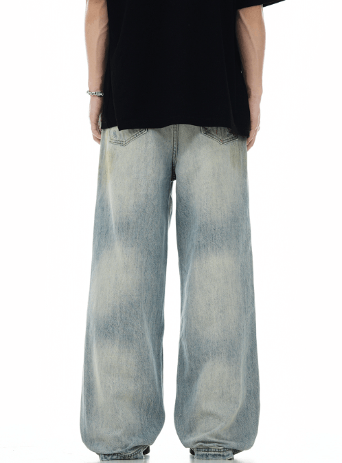 Japanese Brand × Jean American retro dirty mud dyed distressed jeans Size US 32 / EU 48 - 4 Thumbnail