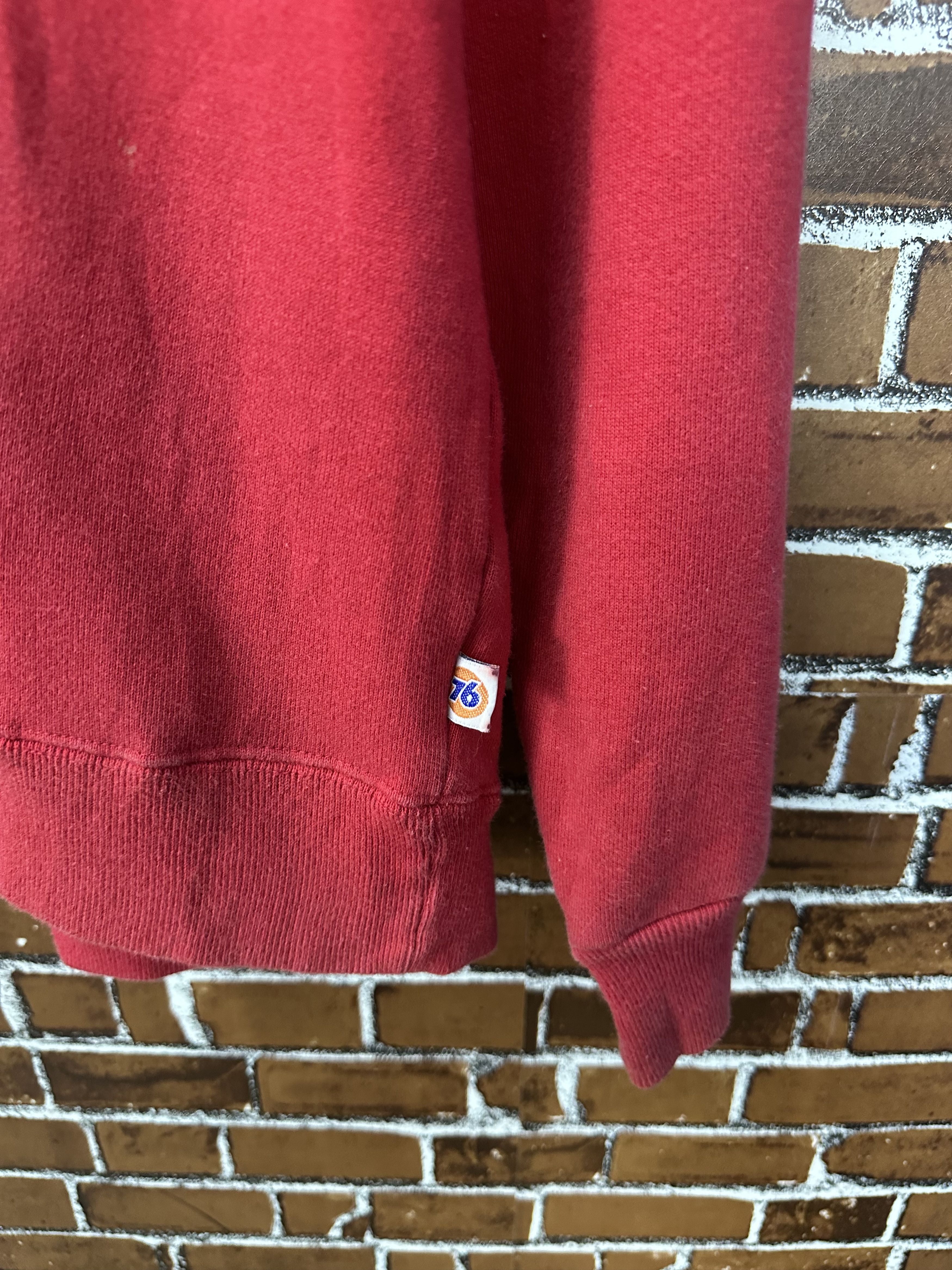 YELLOW CORN Vintage Union 76 Lubricant Yellow Corn Hoodie Z499 Size US L / EU 52-54 / 3 - 4 Thumbnail