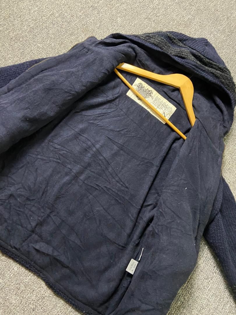 Japanese Brand R.N.A Japanese Brand Knitted Duffle Coat (188) Size US XS / EU 42 / 0 - 7 Thumbnail
