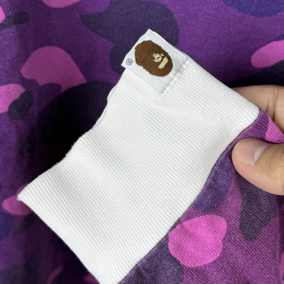 Bape A Bathing Ape Camo Polo Rugby Longsleeve Shirt Size US L / EU 52-54 / 3 - 5 Thumbnail