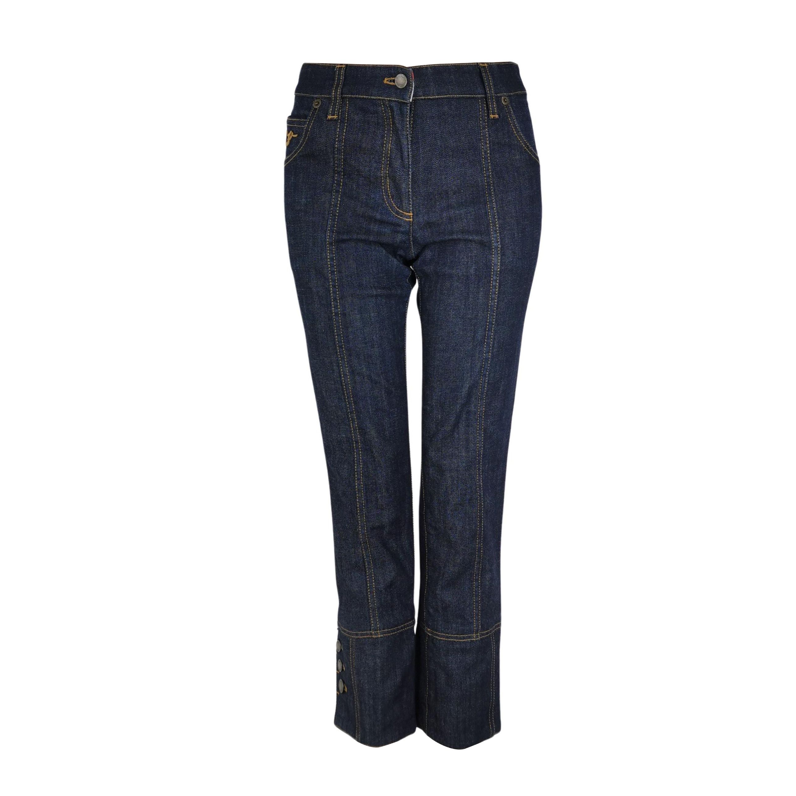 Louis Vuitton Louis Vuitton Seam Detail Trousers Size 36 Size 26" / US 2 / IT 38 - 1 Thumbnail