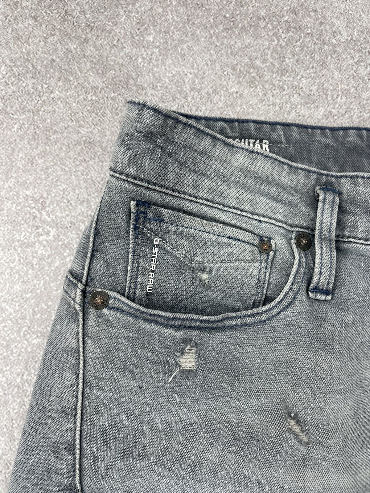 G-Star G-Star Raw Scutar 3D Slim Tapered Denim Jeans Size US 28 / EU 44 - 6 Thumbnail