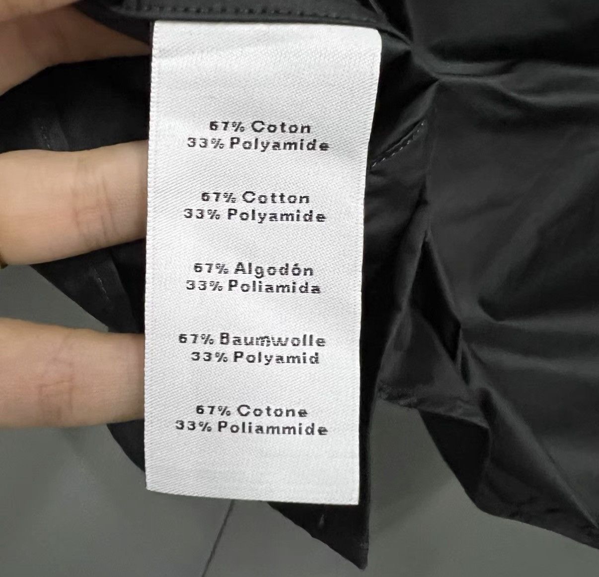 Hermes Hermès Black Irregular Neckline Windbreaker J41 Size US XXS / EU 40 - 3 Thumbnail