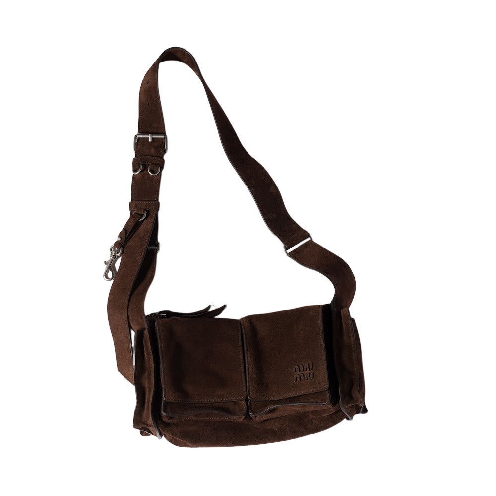 Miu Miu MIU MIU Utilitaire $3450 Dark Brown Shoulder Bag New & Auth Size ONE SIZE - 4 Thumbnail