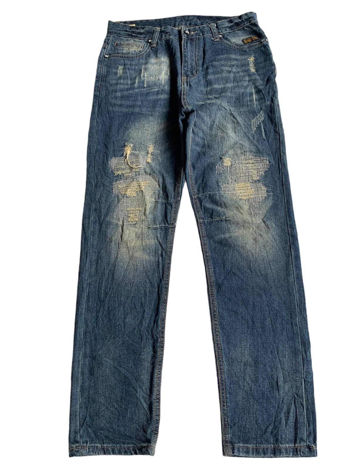 G-STAR RAW 3301 RARE DESIGN DISTRESSED DENIM