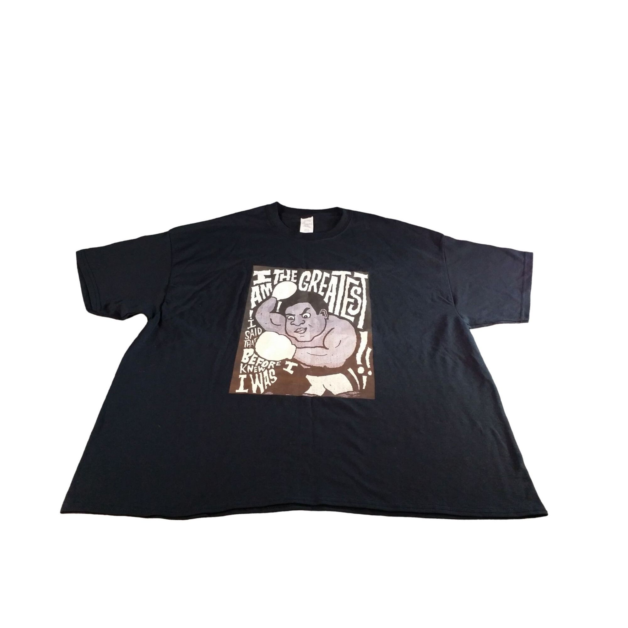 Other I Am The Greatest Tshirt Men Sz XXL Black Graphic Print Cart Size US XXL / EU 58 / 5 - 1 Thumbnail