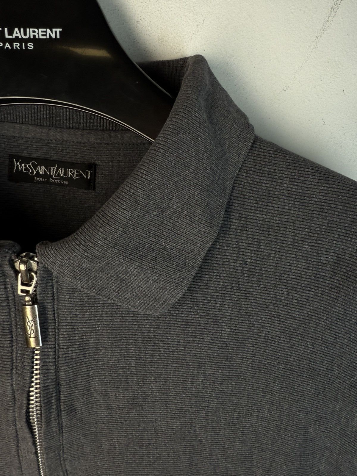 Yves Saint Laurent 90s YSL Polo Shirt Grey YSL Shirt YSL Tee Size US XL / EU 56 / 4 - 14 Thumbnail