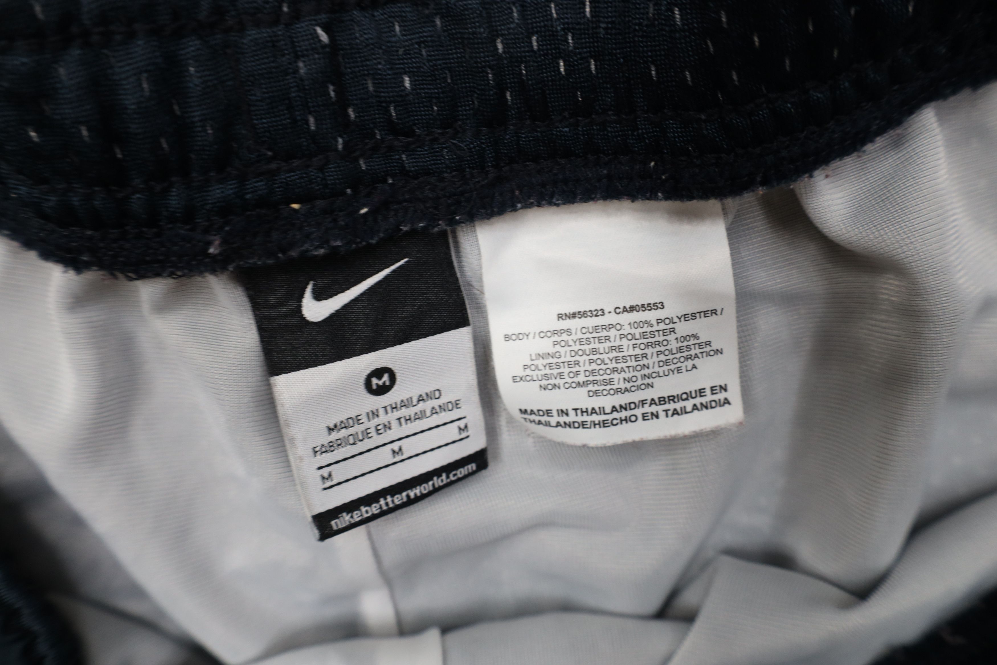 Nike Vintage Y2K Nike Scott Mini Swoosh Above Knee Shorts Blue Size US 32 / EU 48 - 6 Thumbnail