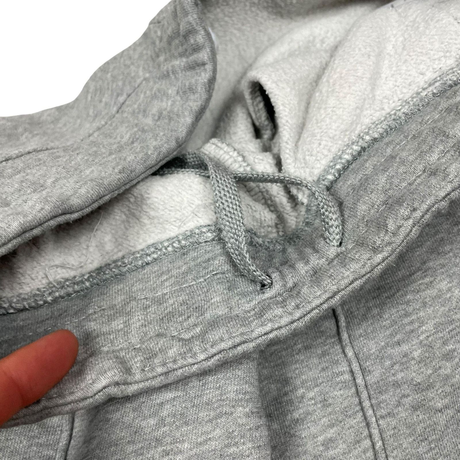 Nike Nike Club Men's Heather Gray Cotton Swoosh Sweatpants Small Size US 30 / EU 46 - 5 Thumbnail