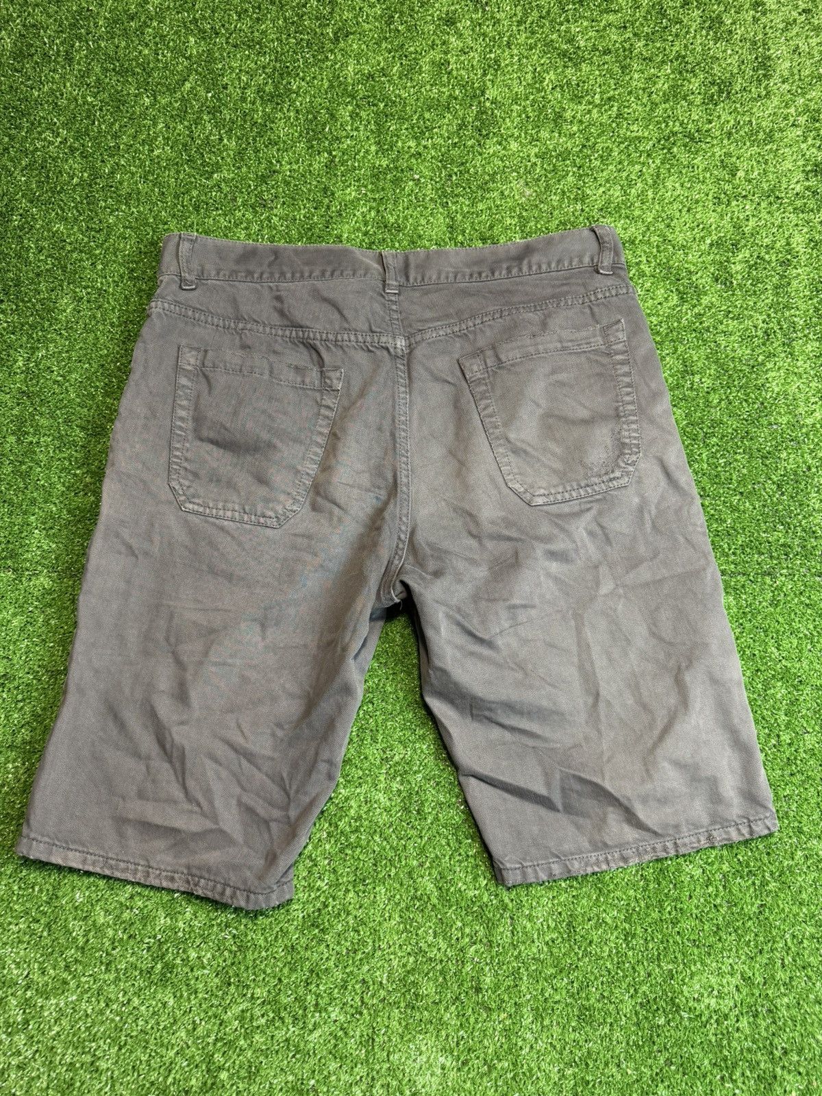 Prada Vintage y2k Prada Custom Denim Gray Avantgarde Distressed Sh Size US 32 / EU 48 - 10 Thumbnail