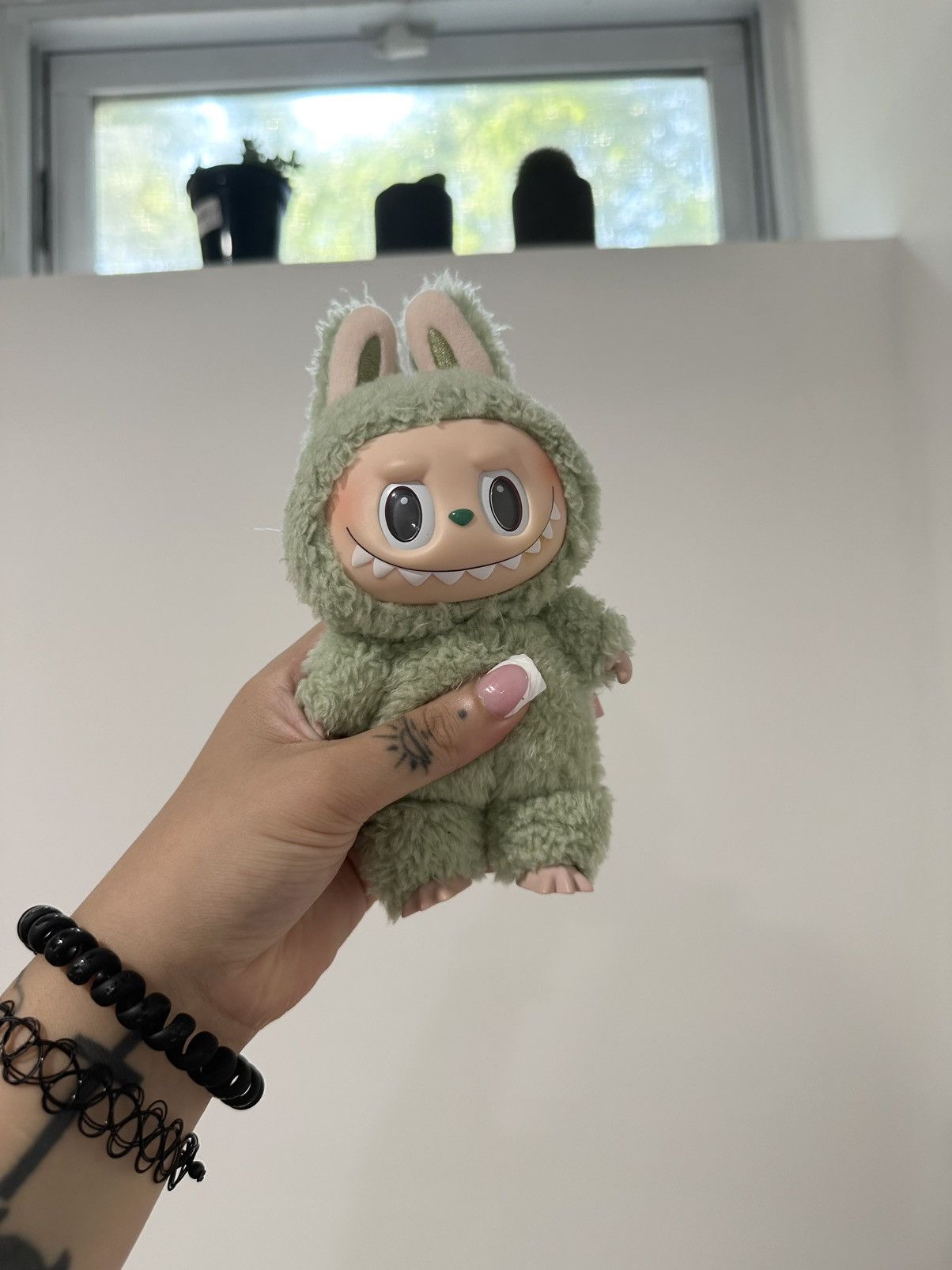 POP MART The Monsters Labubu Exciting Macaroon Green Grape