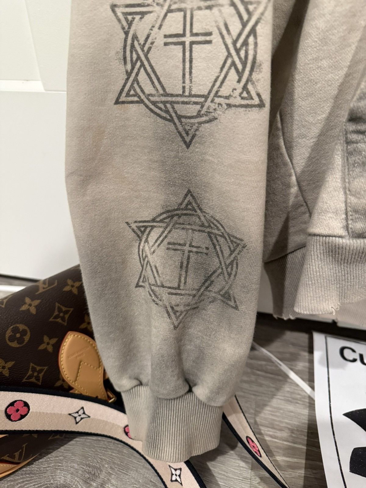 PROJECT G/R Project GR Corso Como Dirty Hoodie Zip Up Size US S / EU 44-46 / 1 - 8 Thumbnail