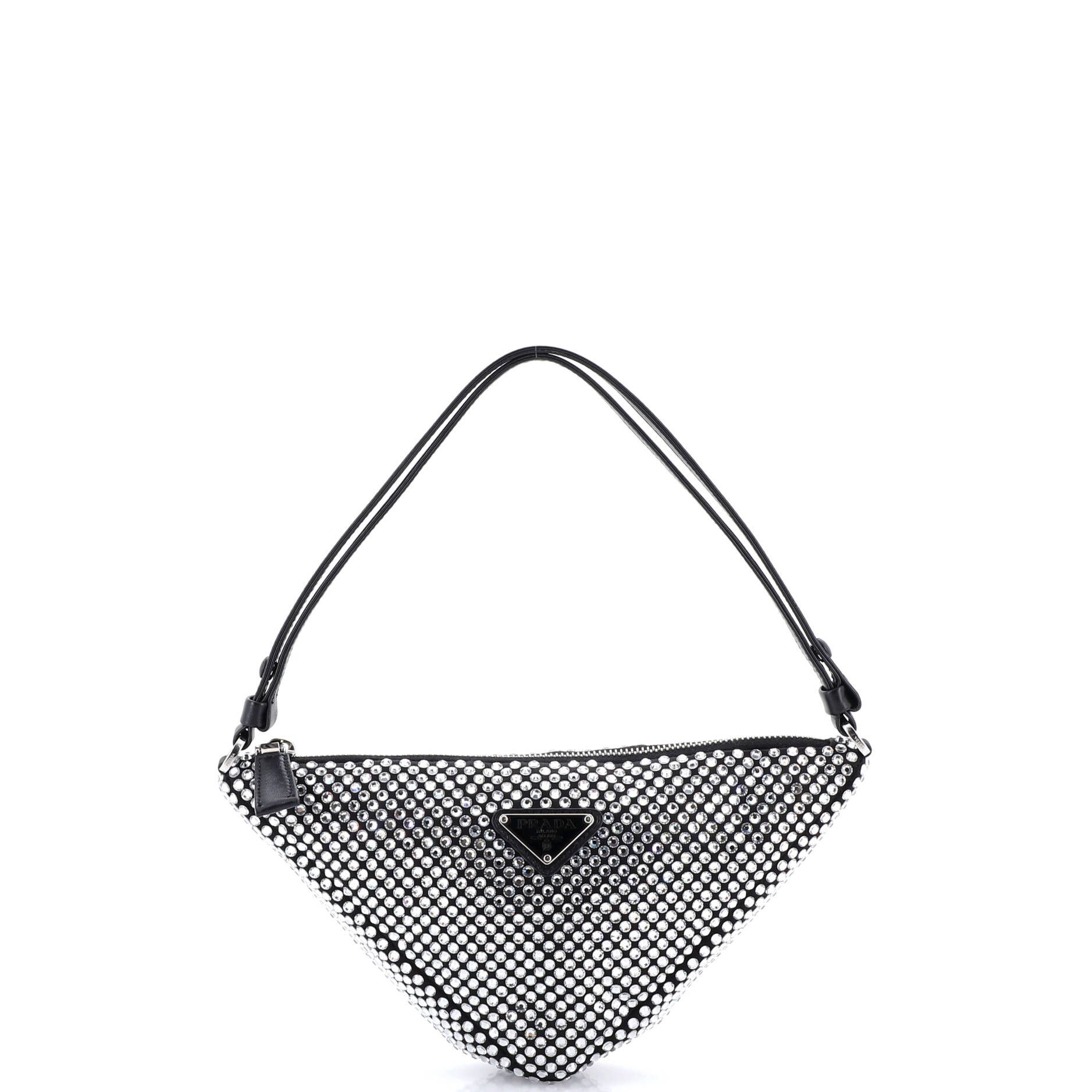 Prada Triangle Top Handle Pouch Bag Size ONE SIZE - 1 Thumbnail