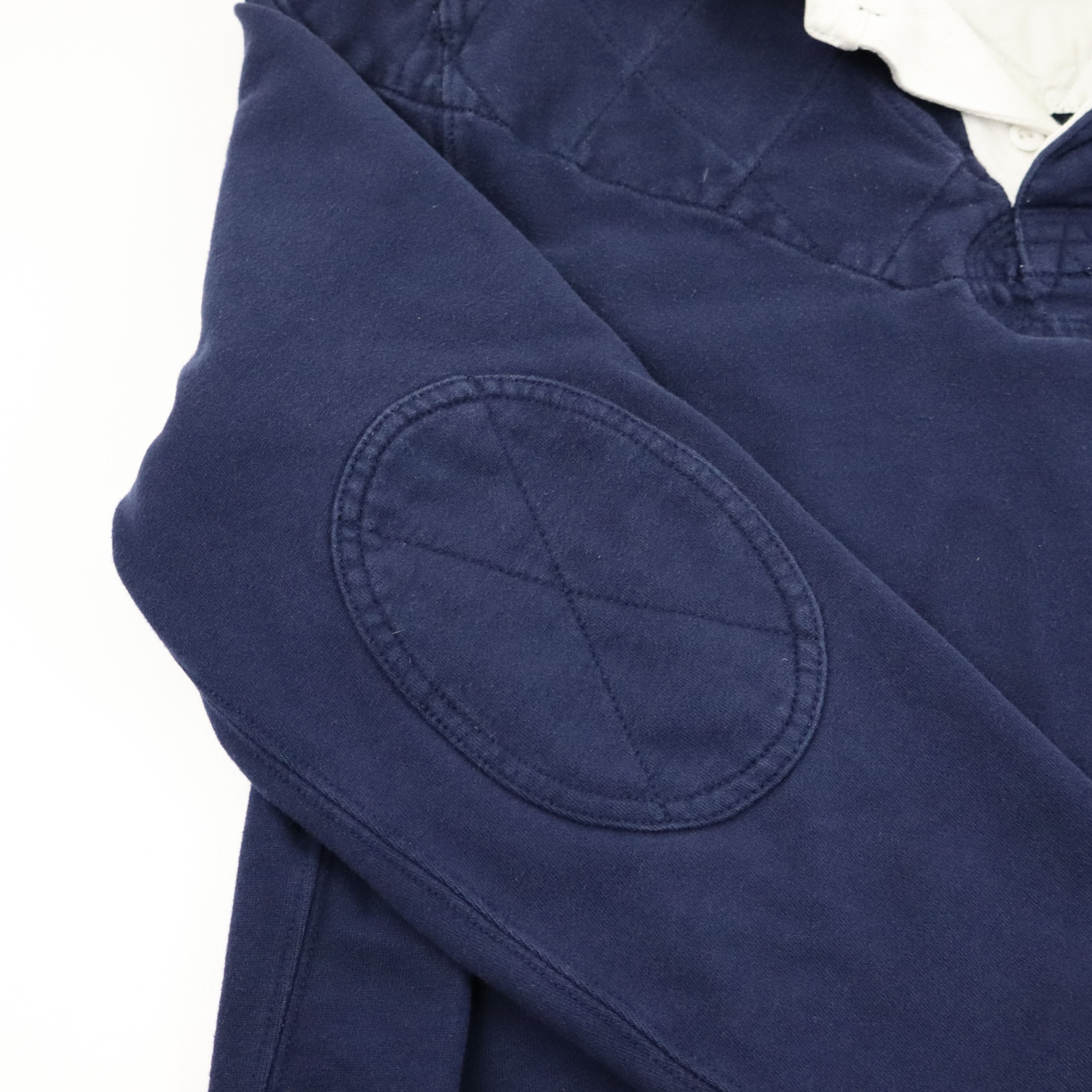 Polo Ralph Lauren × Ralph Lauren × Vintage Vintage 90s Polo Ralph Lauren Rugby Padded Shoulders Shirt Size US XL / EU 56 / 4 - 8 Thumbnail