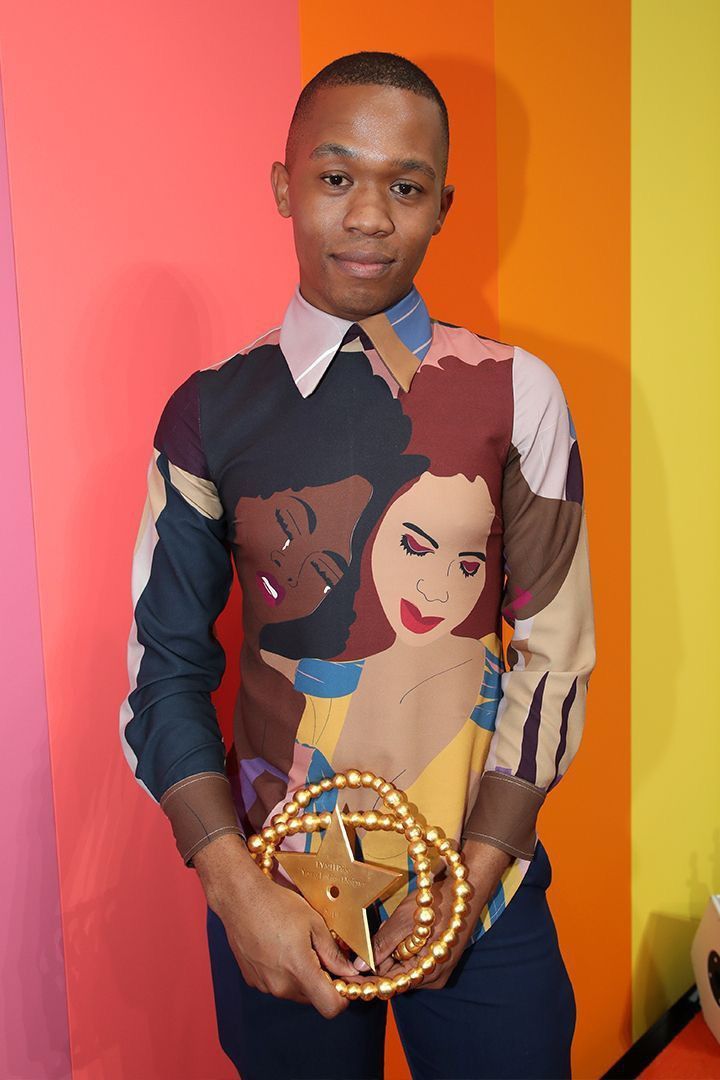 Thebe Magugu 1 of 1 personal Thebe Magugu LVMH celebration shirt Size S / US 4 / IT 40 - 4 Thumbnail
