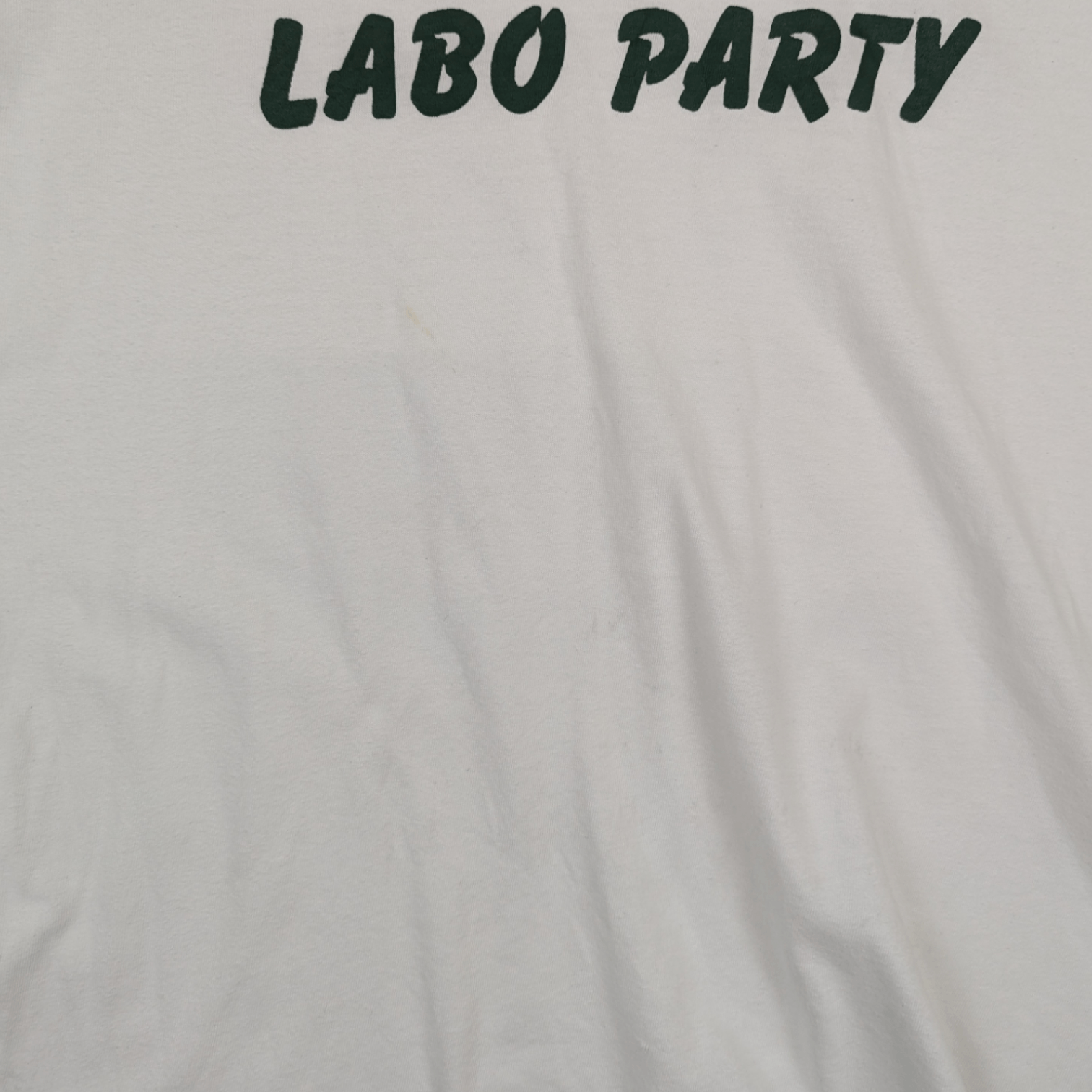 Japanese Brand Japan LABO PARTY Big Spell Out Logo Tee Single Stitches Size US M / EU 48-50 / 2 - 8 Thumbnail