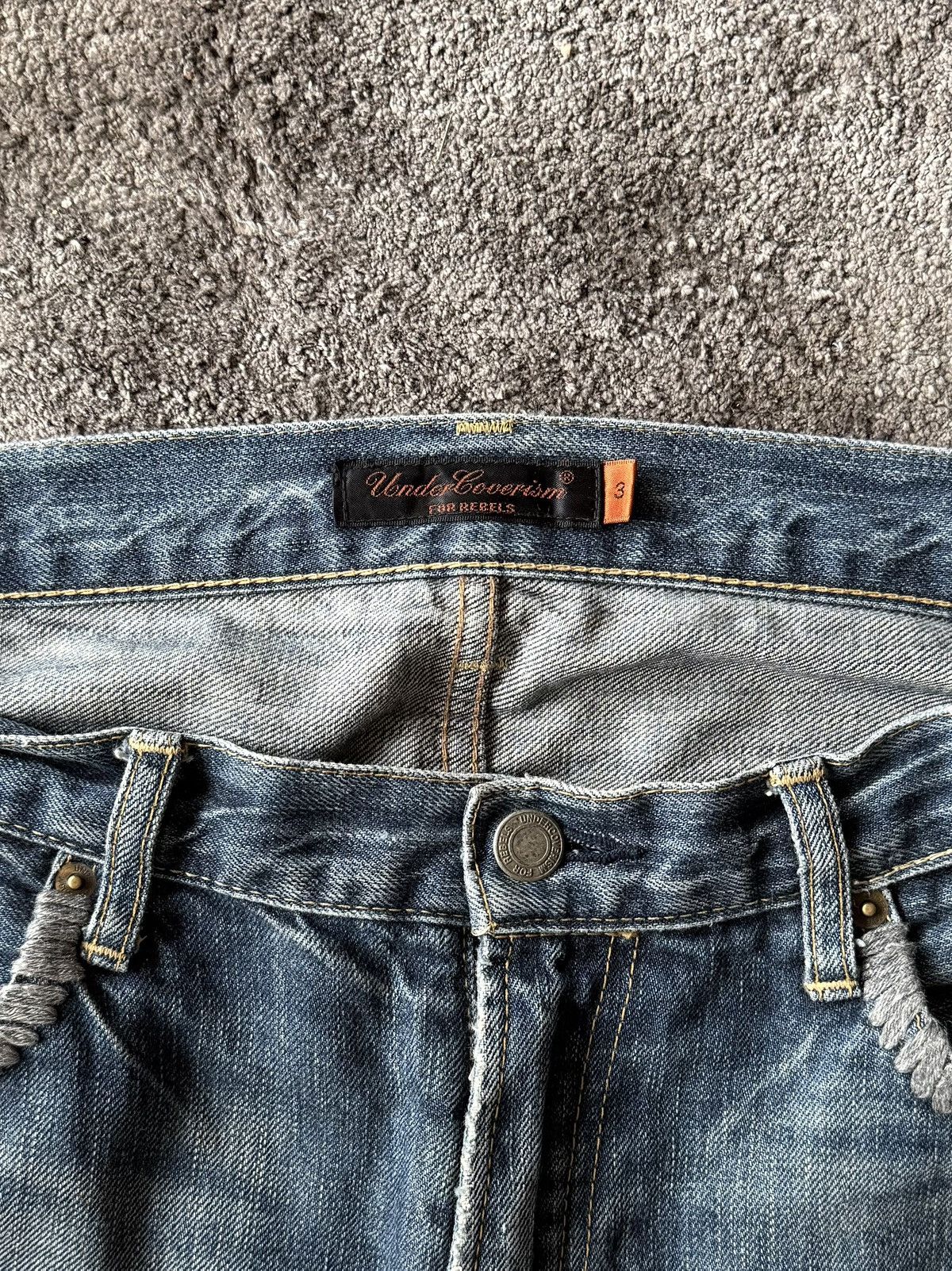Undercover Undercover AW06 “Guru Guru” Bug/Insect Denim’ Size US 30 / EU 46 - 7 Thumbnail