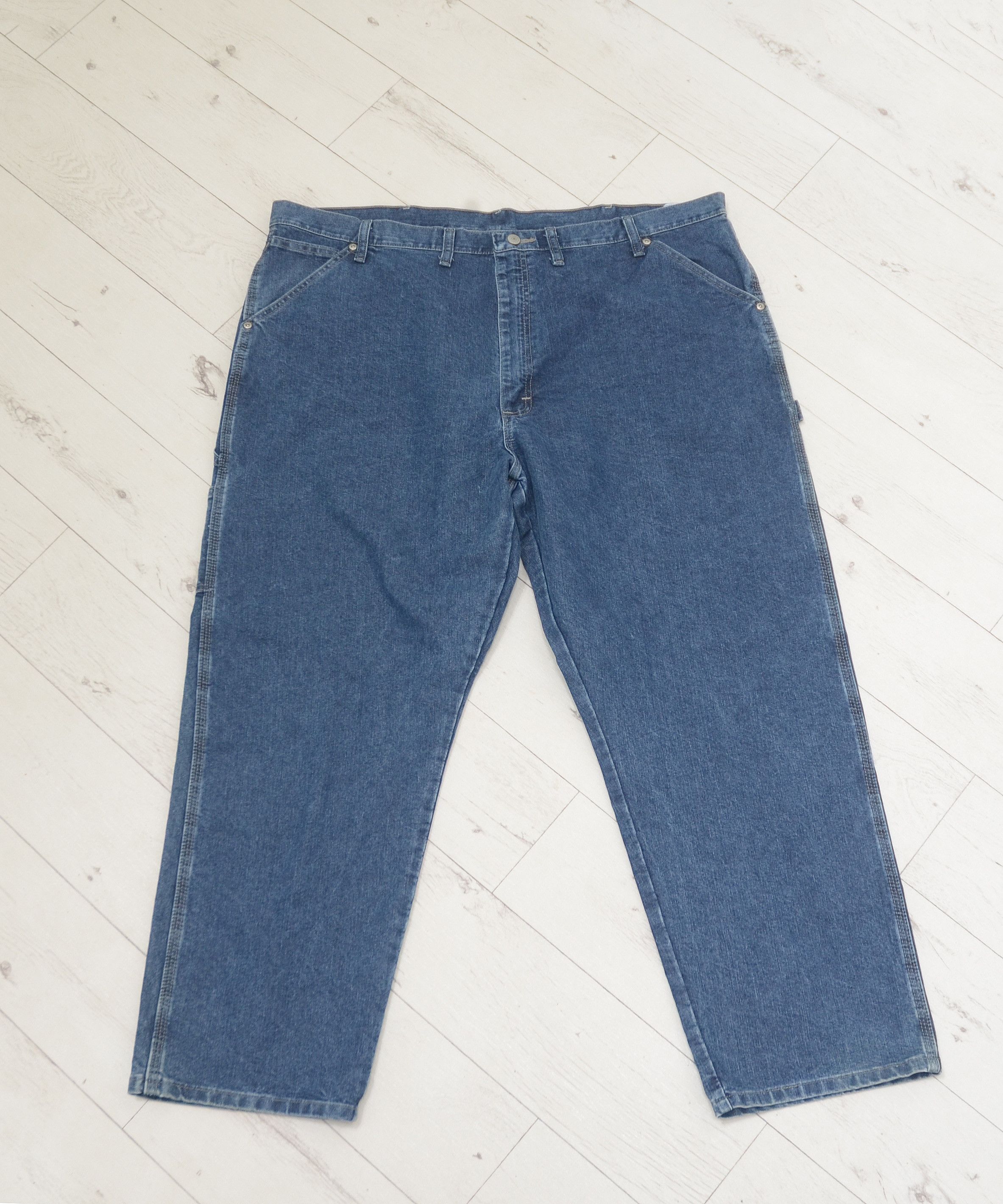 Rap Tees × Vintage × Wrangler Vintage Wrangler Carpenter Jeans Rap Pants Big size 44 Size US 44 / EU 60 - 1 Thumbnail