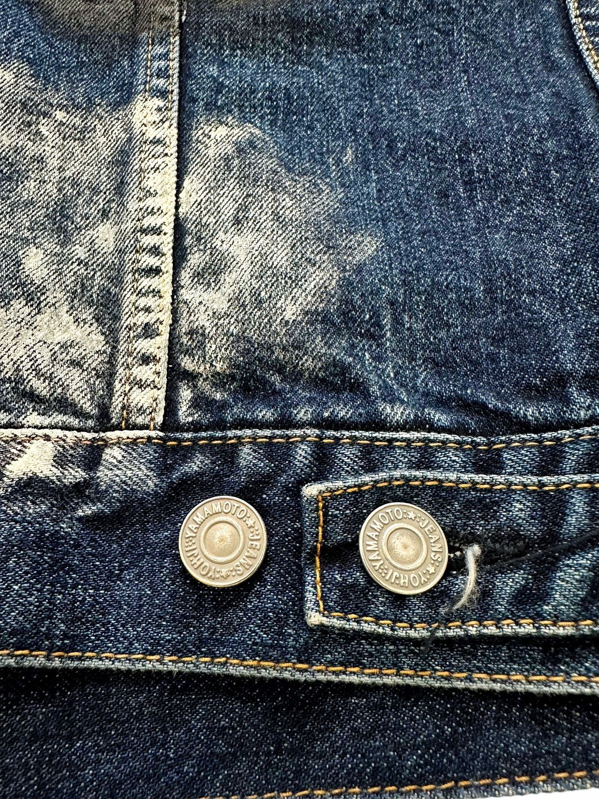 Yohji Yamamoto x Spotted Horse Craft Painted Z-Denim Trucker Jacket Size US M / EU 48-50 / 2 - 8 Thumbnail