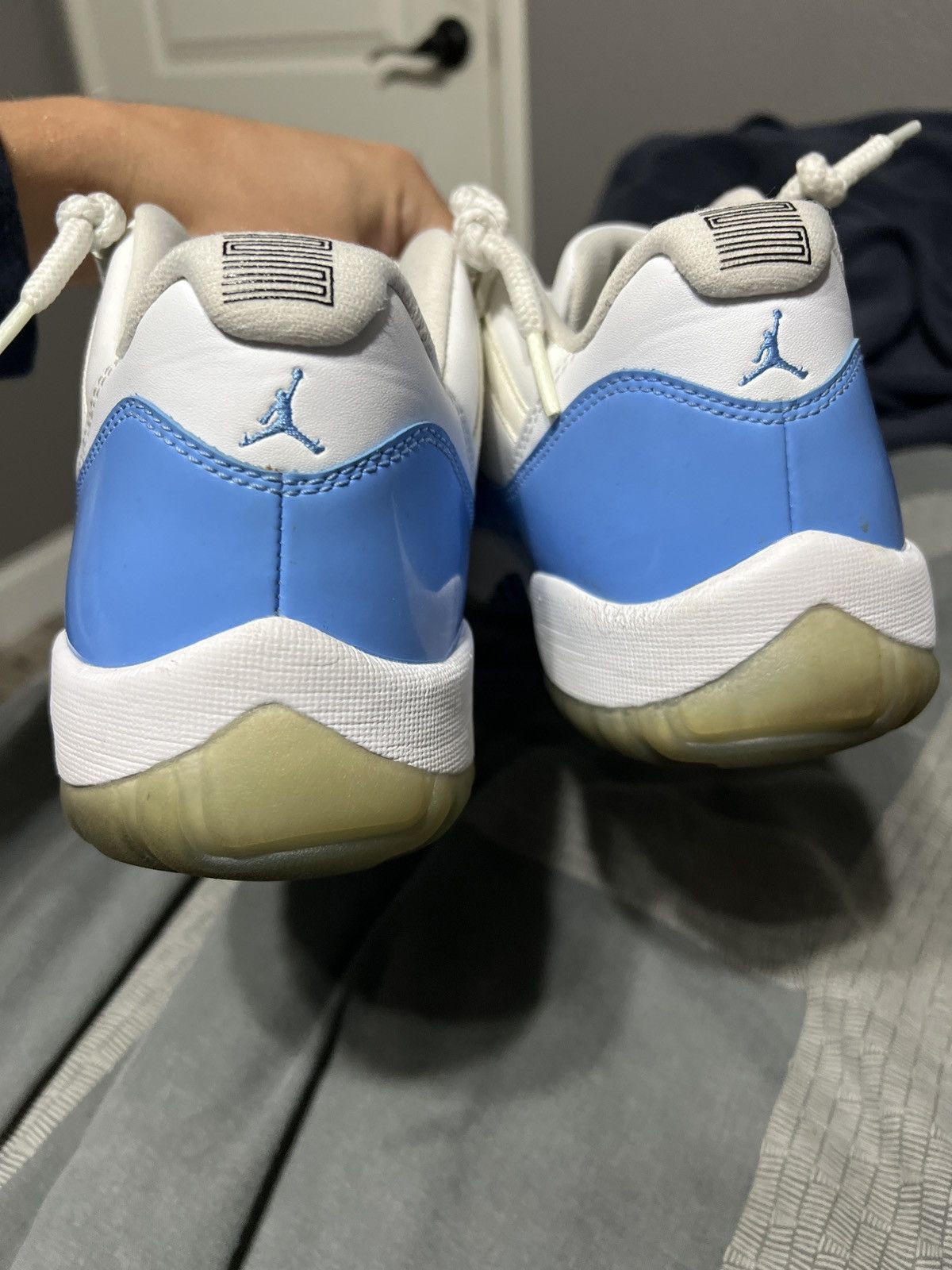Nike Air Jordan 11 Retro Low Carolina Colorway Size US 11 / EU 44 - 7 Thumbnail