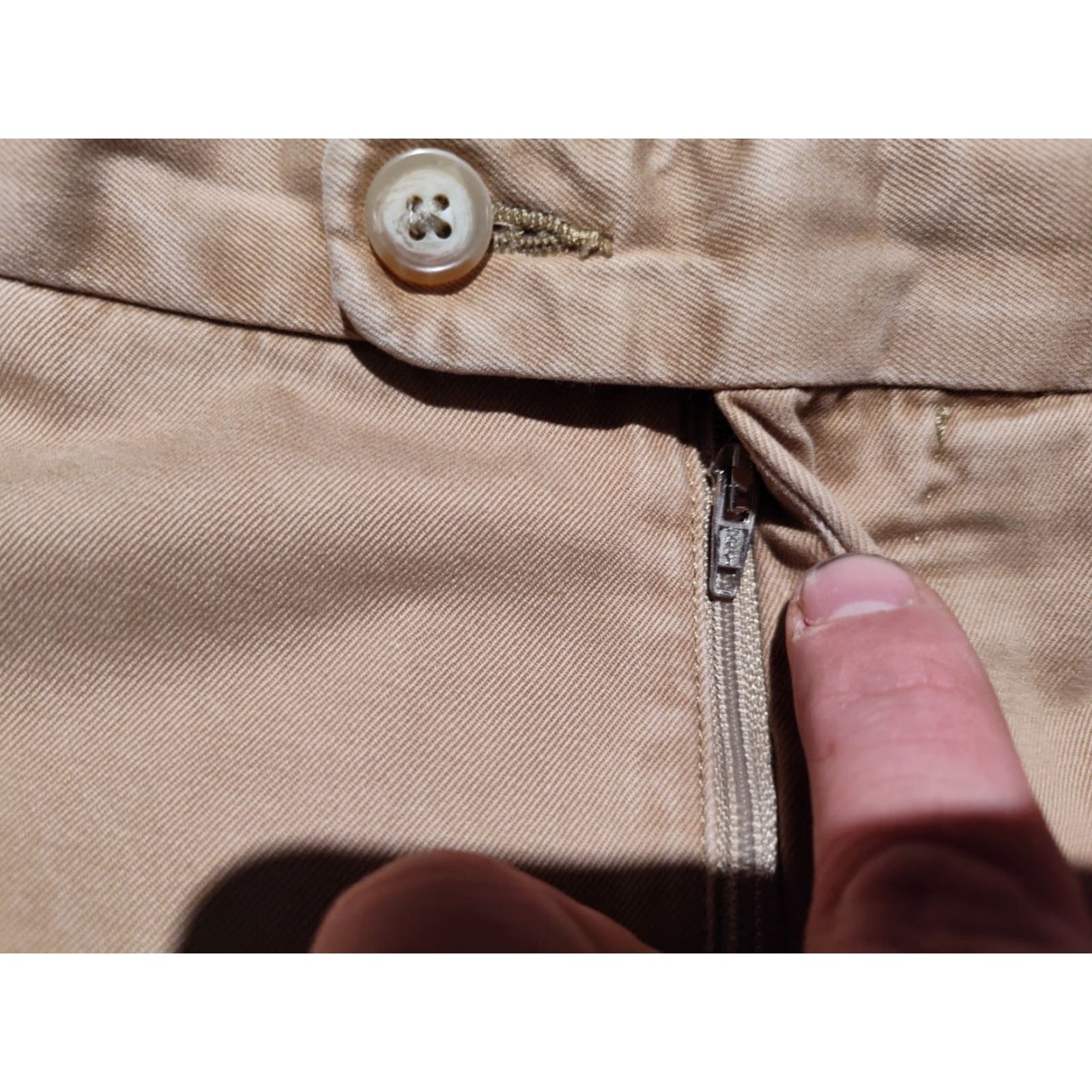 Peter Millar Vintage Peter Millar Men's Golf Pants 38x30 Chino Business Casual Khaki Cotton Straight Leg Size US 38 / EU 54 - 6 Thumbnail