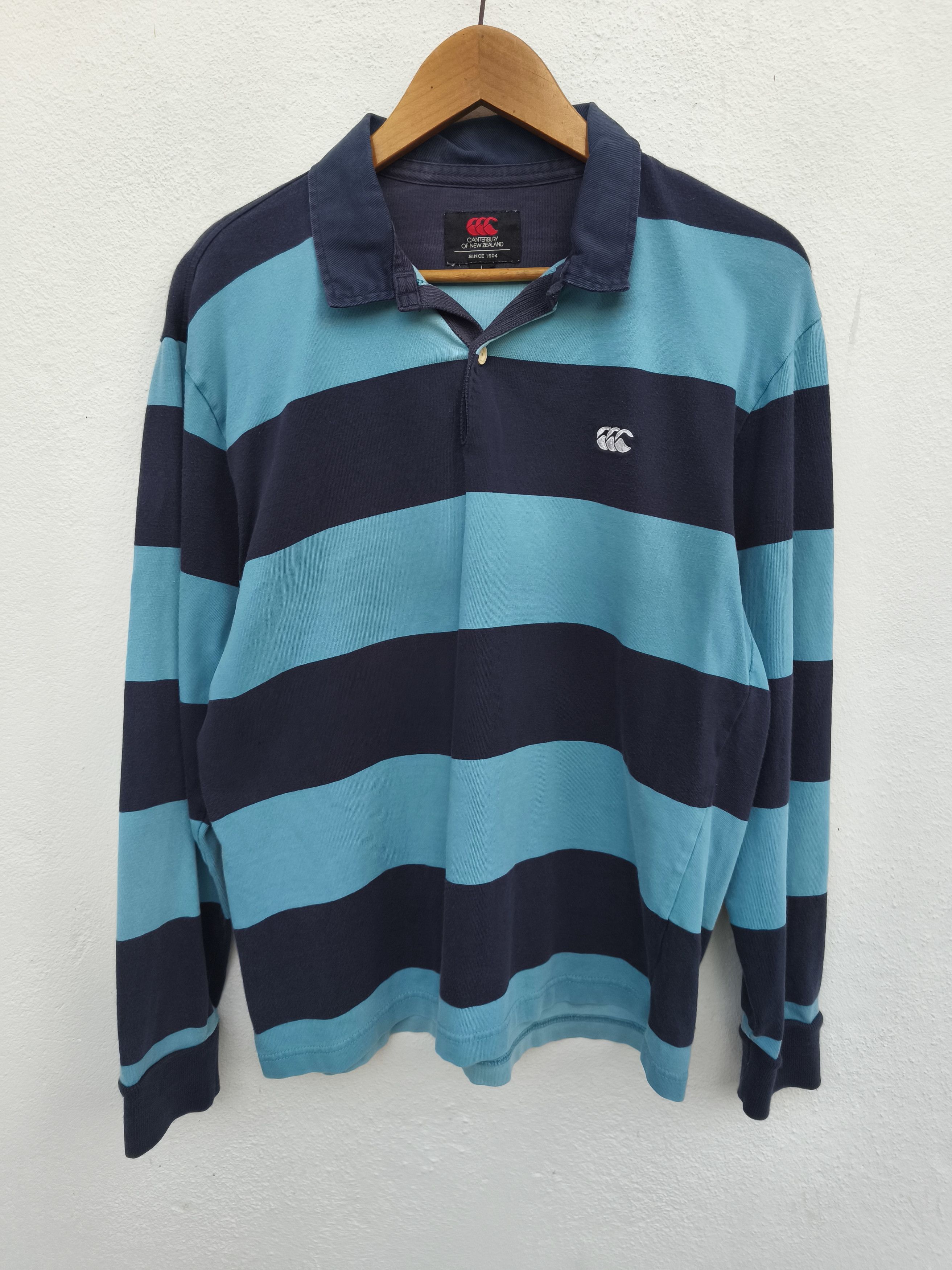 Canterbury of New Zealand 🔥 Vintage Canterbury shirt polo rugby stripes Size US L / EU 52-54 / 3 - 2 Thumbnail