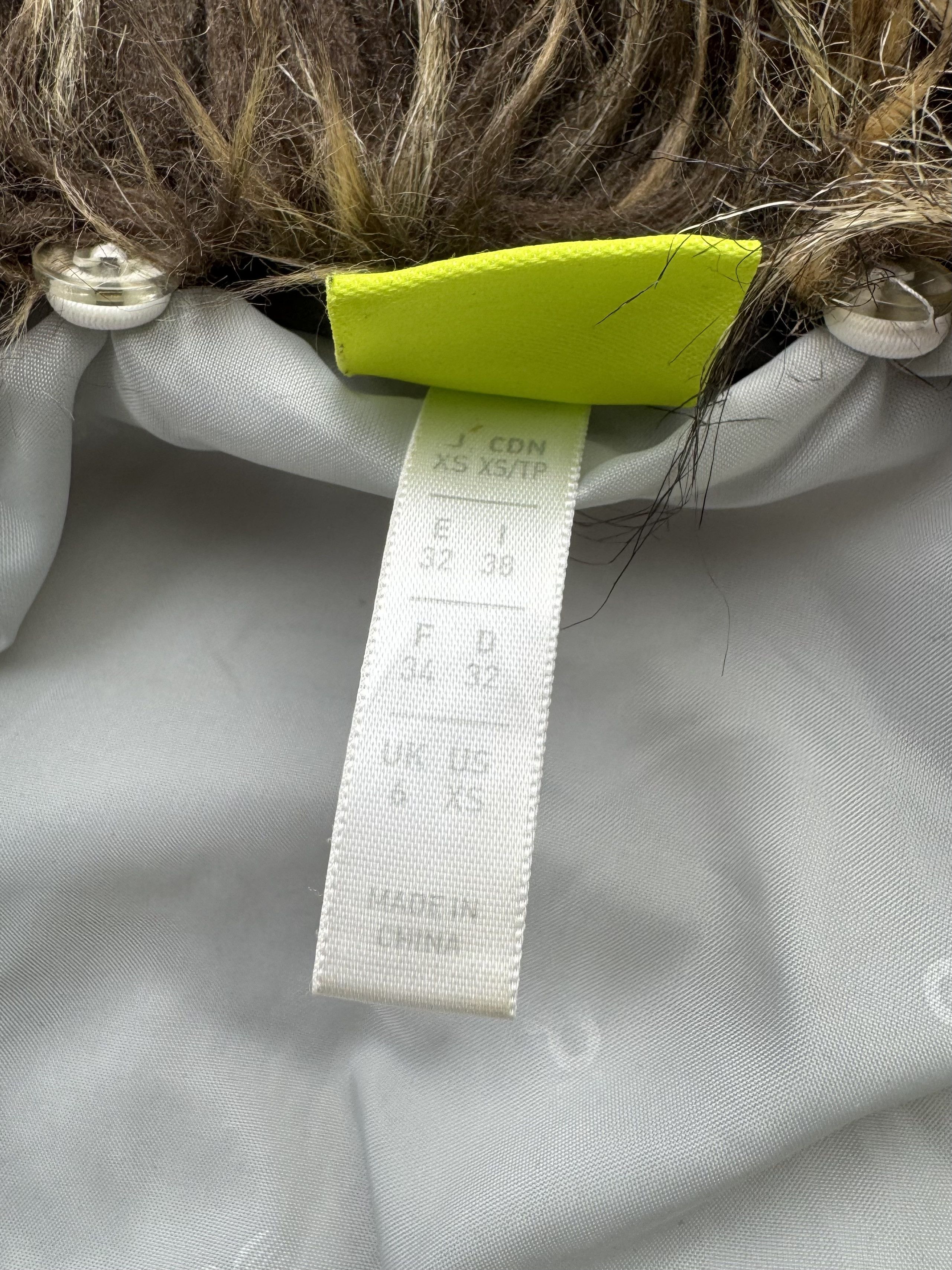 Adidas Adidas Neo Vintage Cropped Jacket With Faux Fur Neck (B203) Size XS / US 0-2 / IT 36-38 - 11 Thumbnail