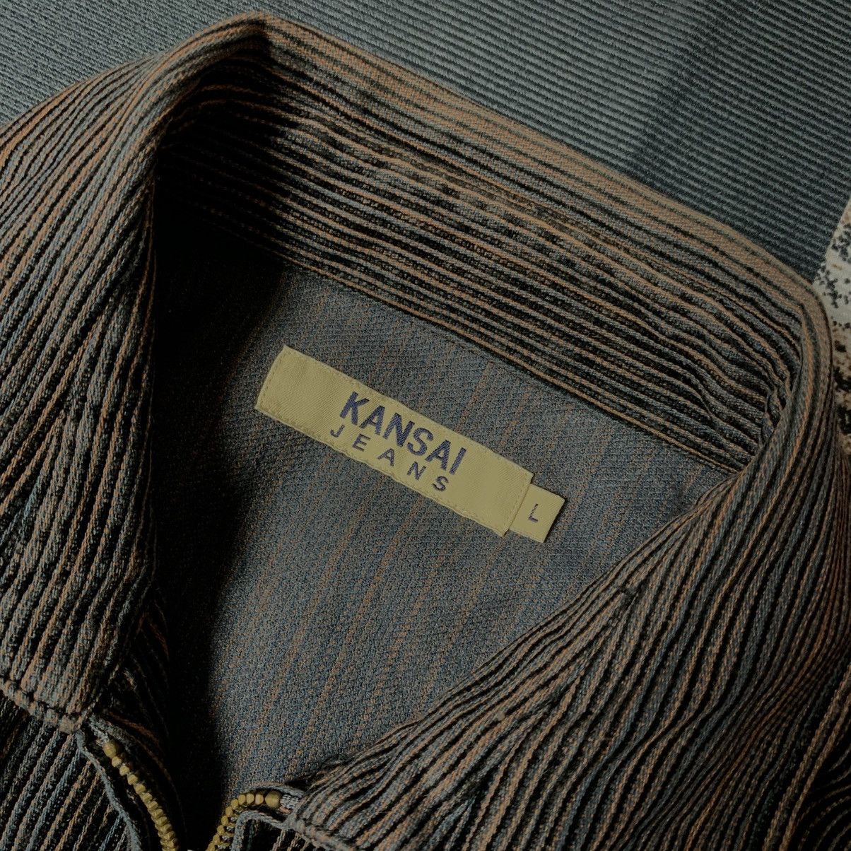 Kansai Yamamoto Kansai Jeans Zipper Outer Shirt Size US L / EU 52-54 / 3 - 5 Thumbnail