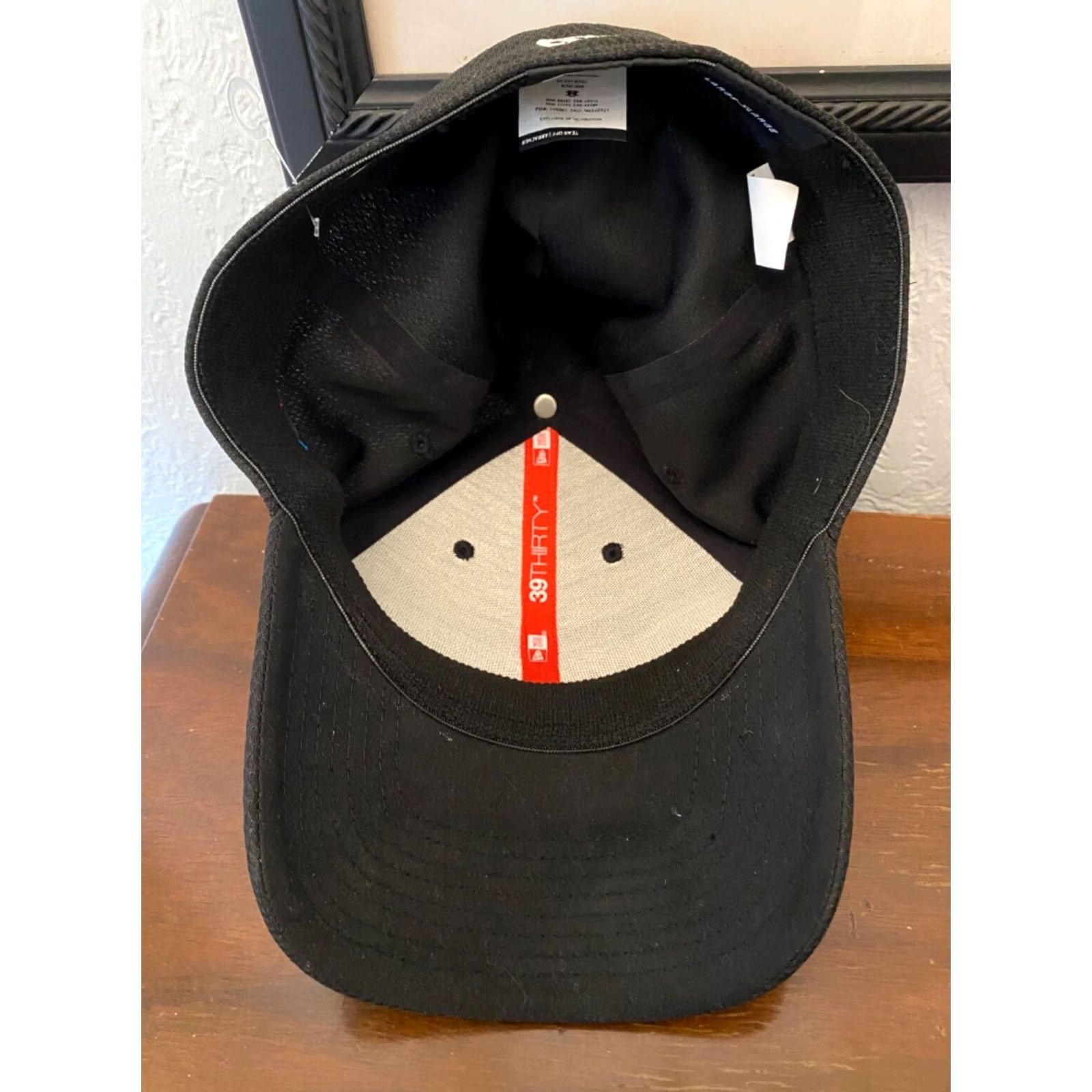New Era New Era Taylormade M3 Golf Adjustable 39Fifty L/XL Hat Black | TP5 Logo Embroidered | Mens Baseball Cap Size ONE SIZE - 5 Thumbnail