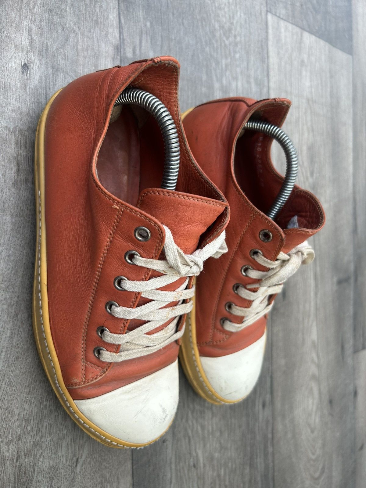 Rick Owens Rick Owens Mainline Ramones Low-Top Sneakers Size US 7 / EU 40 - 2 Thumbnail