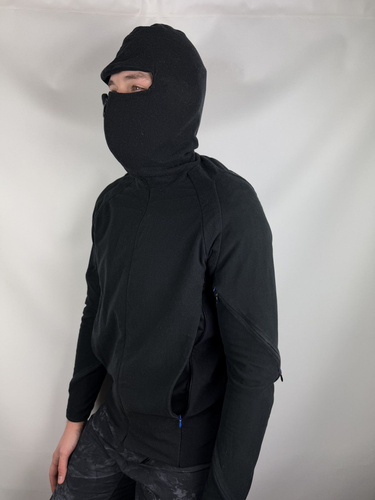 volga volga Volga Volga Men’s Avant-garde Full Zip Ninja Hoodie Japan Size US M / EU 48-50 / 2 - 2 Thumbnail