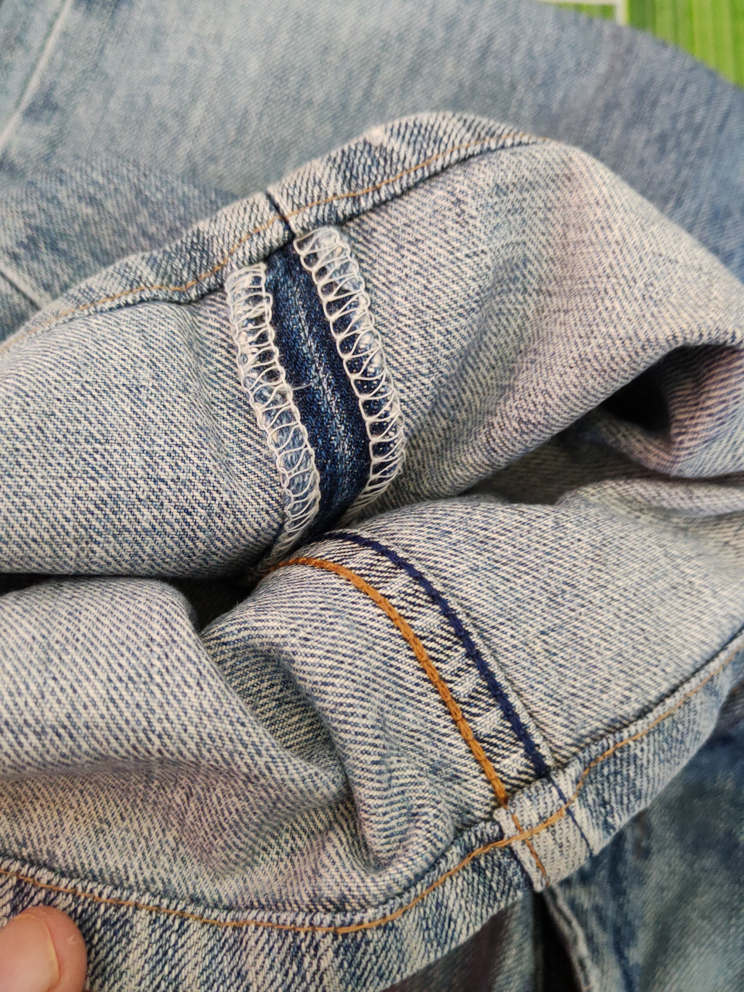 Levi's Levi's Blue Faded Distressed Ripped Jeans #S1693 Size US 31 - 14 Thumbnail