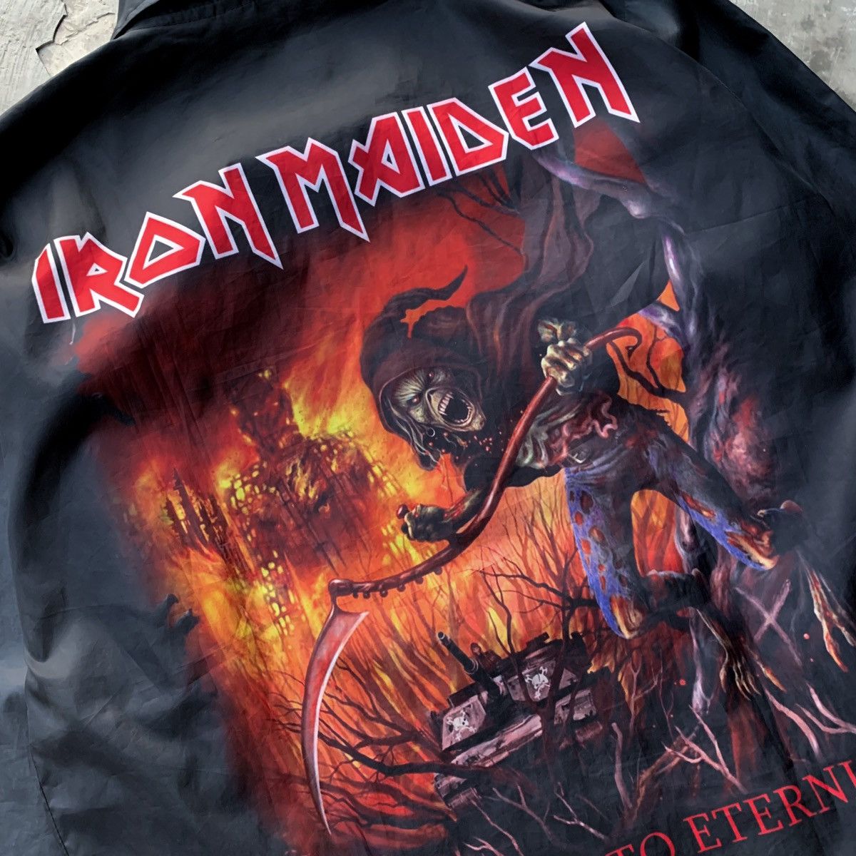 Iron Maiden × Vintage VTG IRON MAIDEN JACKETS Size US M / EU 48-50 / 2 - 4 Thumbnail