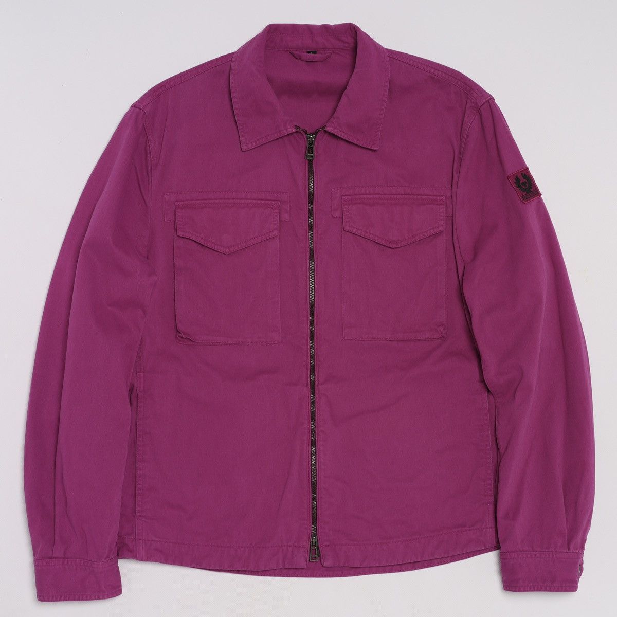 Belstaff Belstaff Pink Tonal Command Overshirt Jacket Zip Size US L / EU 52-54 / 3 - 1 Thumbnail