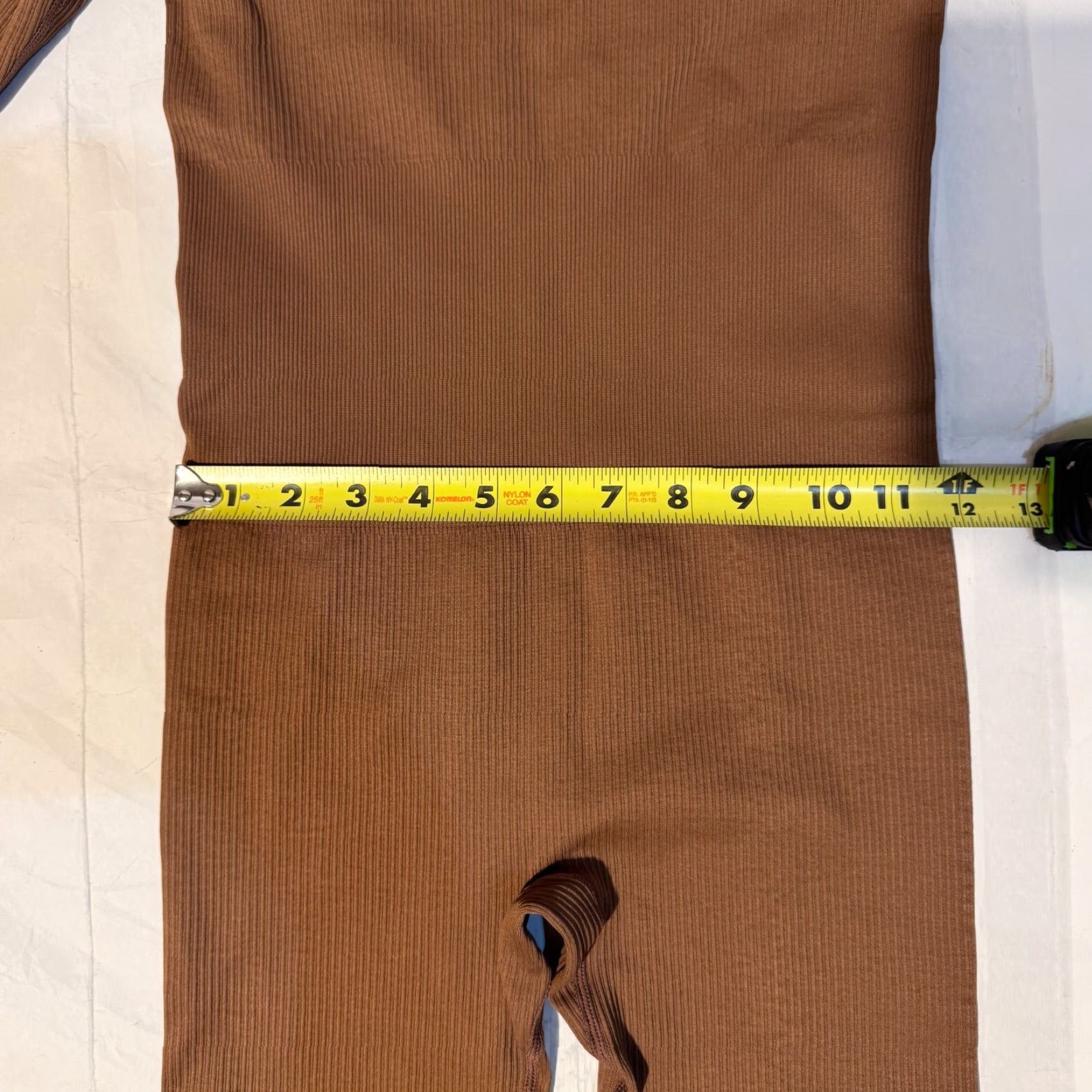Vintage OQQ One-Piece Women Jumpsuit S Brown Long Sleeve Ribbed Square Neck Sport Activewear Casual Size S / US 4 / IT 40 - 4 Thumbnail