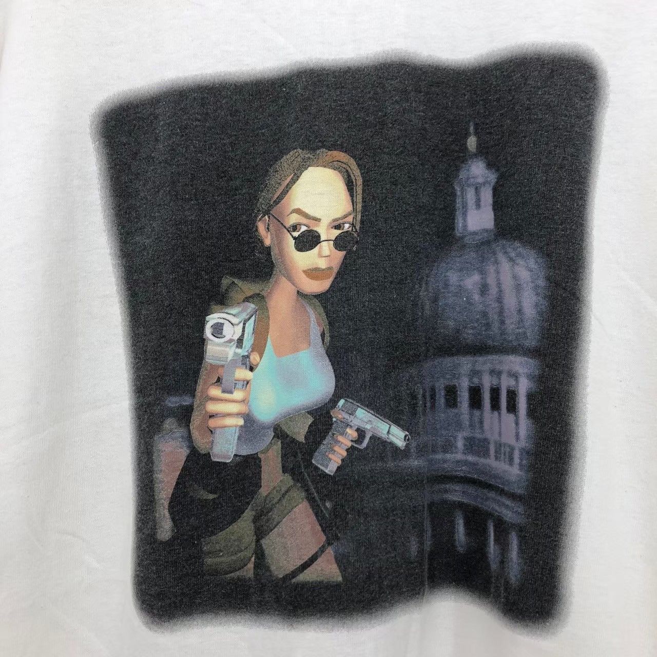 Vintage Vintage Cara Craft Tomb Rraider Eidos Interactive Video Game Size US M / EU 48-50 / 2 - 3 Thumbnail