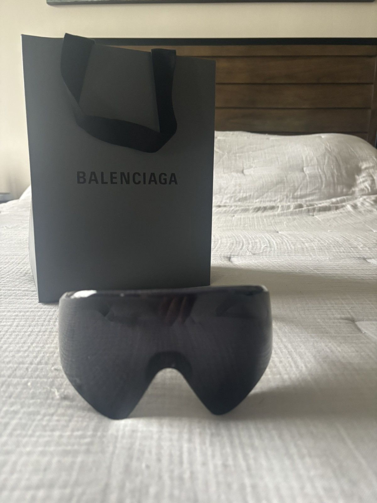 Balenciaga BALENCIAGA MIDNIGHT MASK SUNGLASSES - EXTREMELY RARE! Size ONE SIZE - 6 Thumbnail
