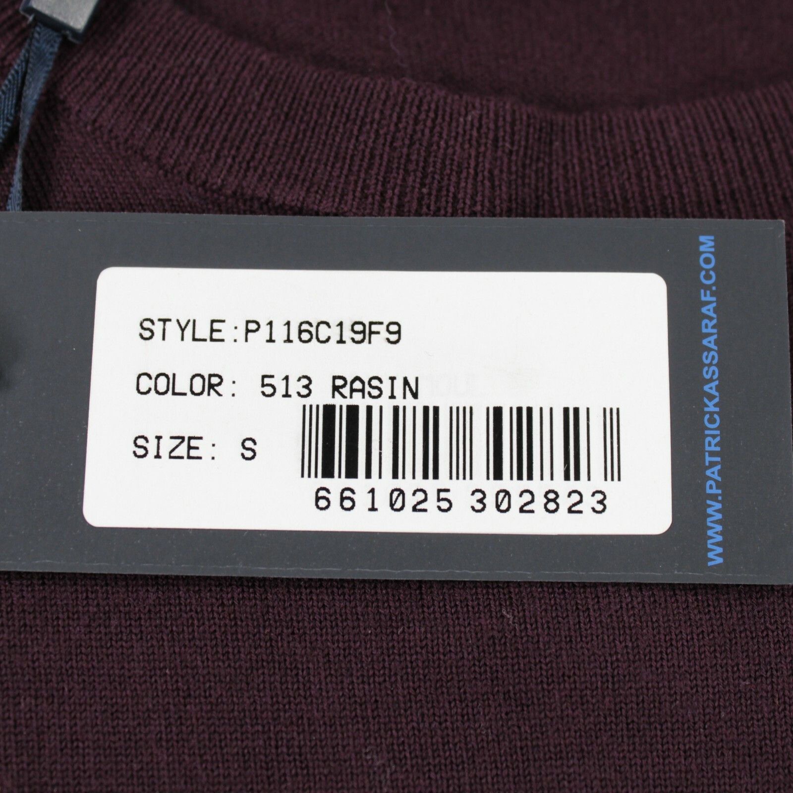 PATRICK ASSARAF Patrick Assaraf Sweater Size US S in Purple Size US S / EU 44-46 / 1 - 3 Thumbnail