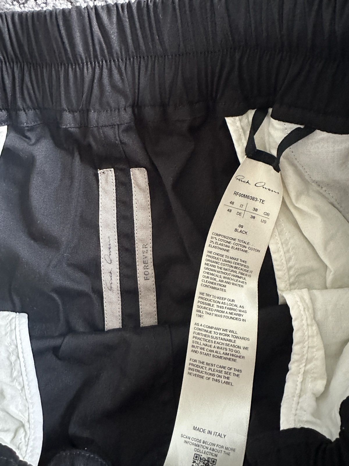 Rick Owens Rick Owens Basket Swinger Shorts Size US 32 / EU 48 - 4 Thumbnail