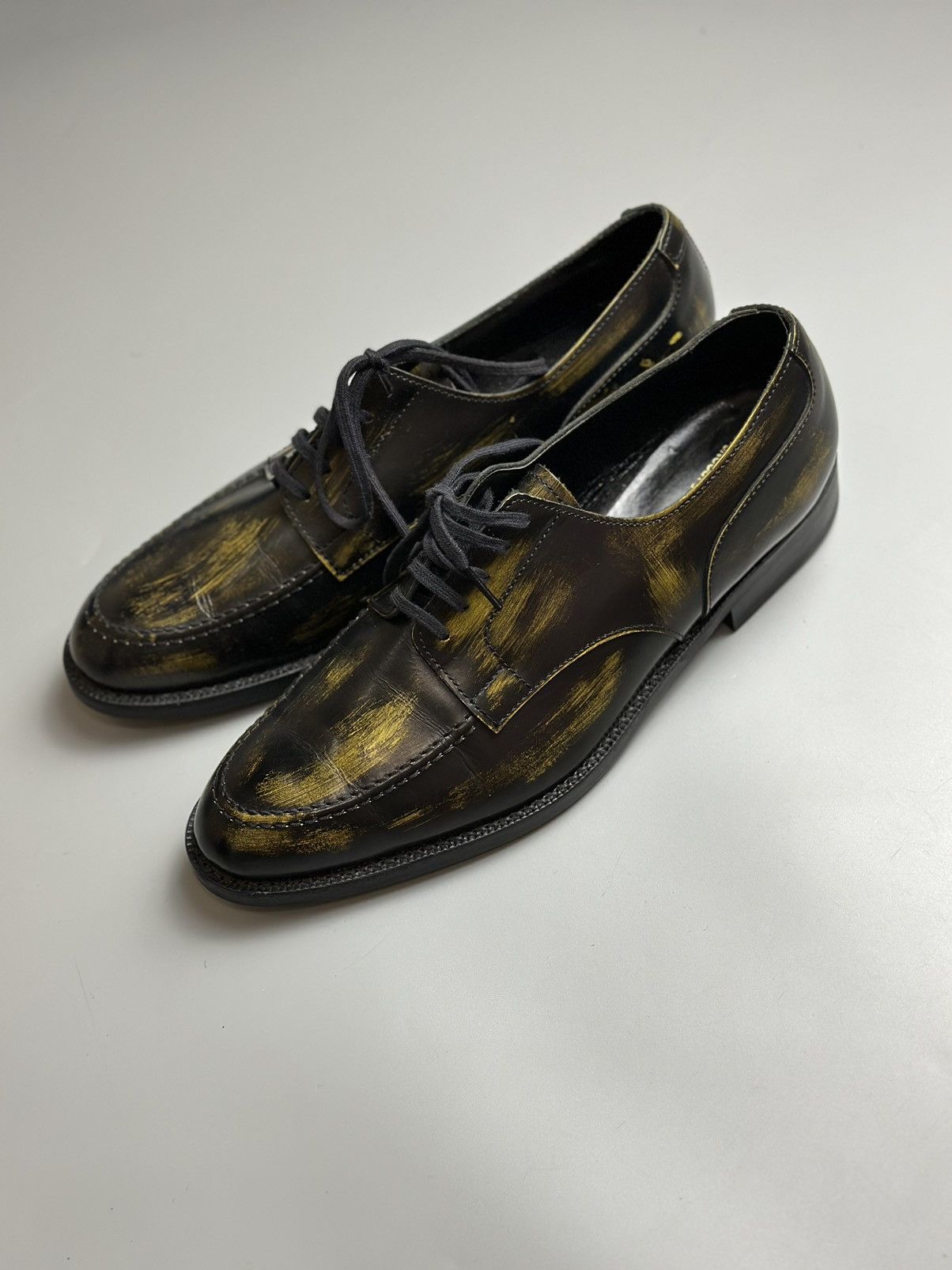 Rare Comme des Garcons Homme - Painted Laceup shoes