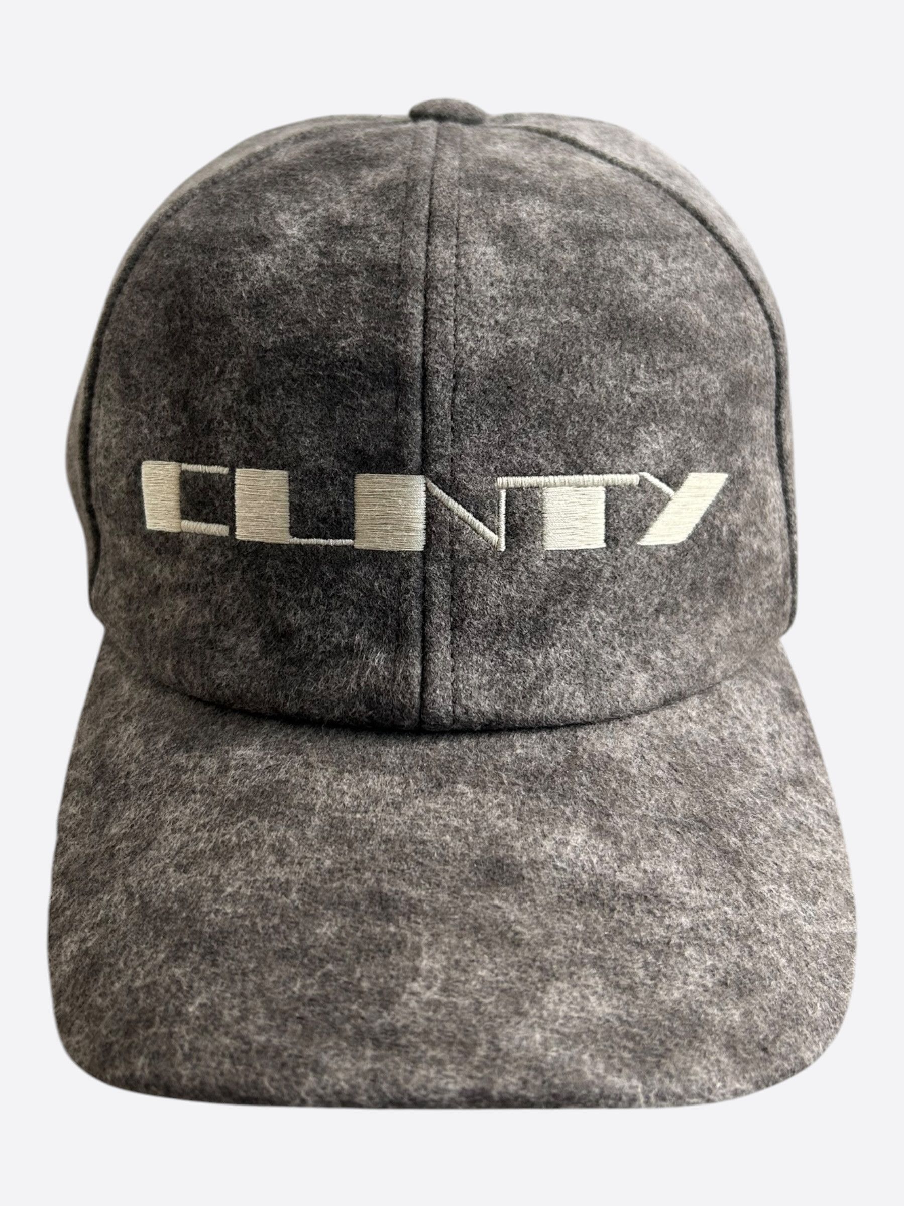 Rick Owens Rick Owens Brown & White Embroidered C*NTY Logo Hat Size ONE SIZE - 1 Thumbnail